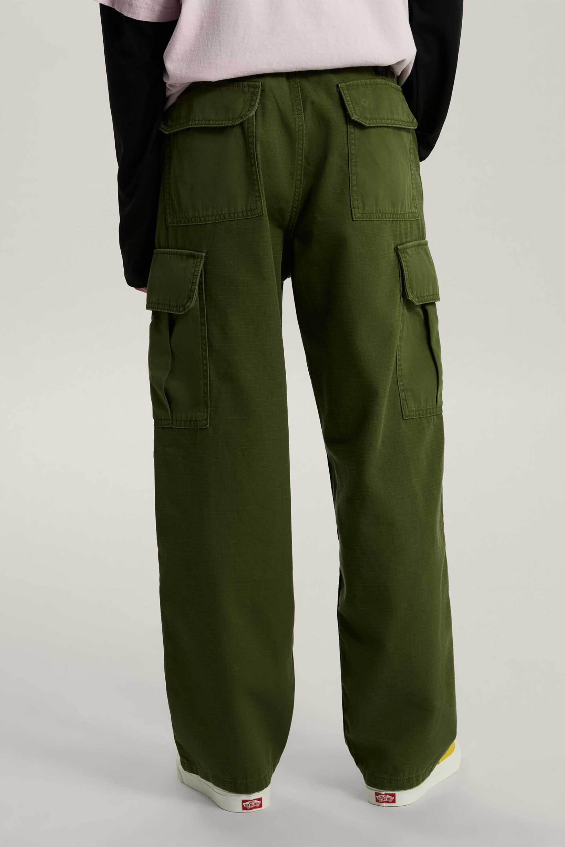 Vans Ανδρικό Παντελόνι Cargo Para Baggy - Vn000U41Grk1 Χακί