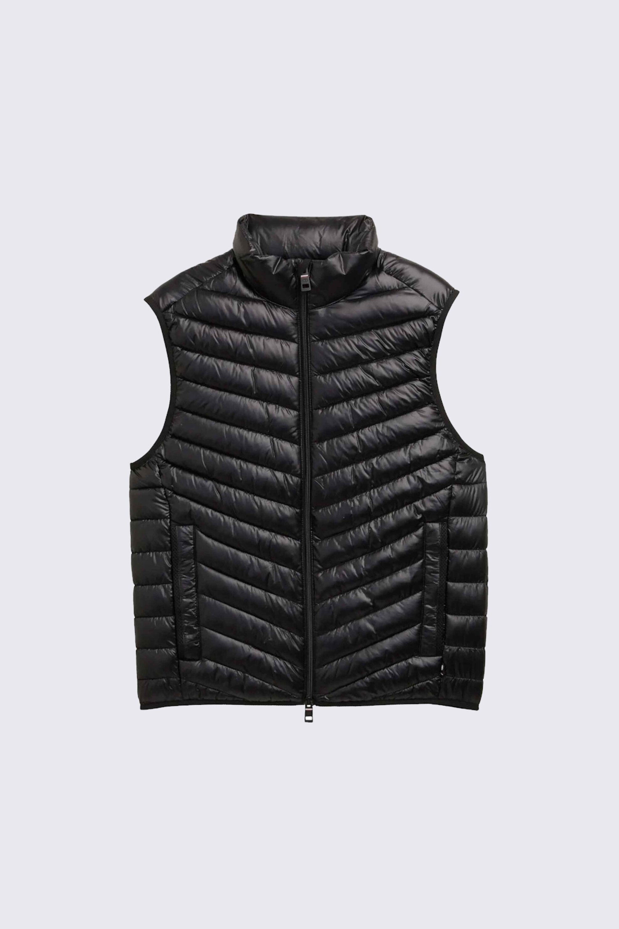 Tom Tailor ανδρικό αμάνικο μπουφάν με καπιτονέ σχέδιο Regular Fit - 1046220 Μαύρο