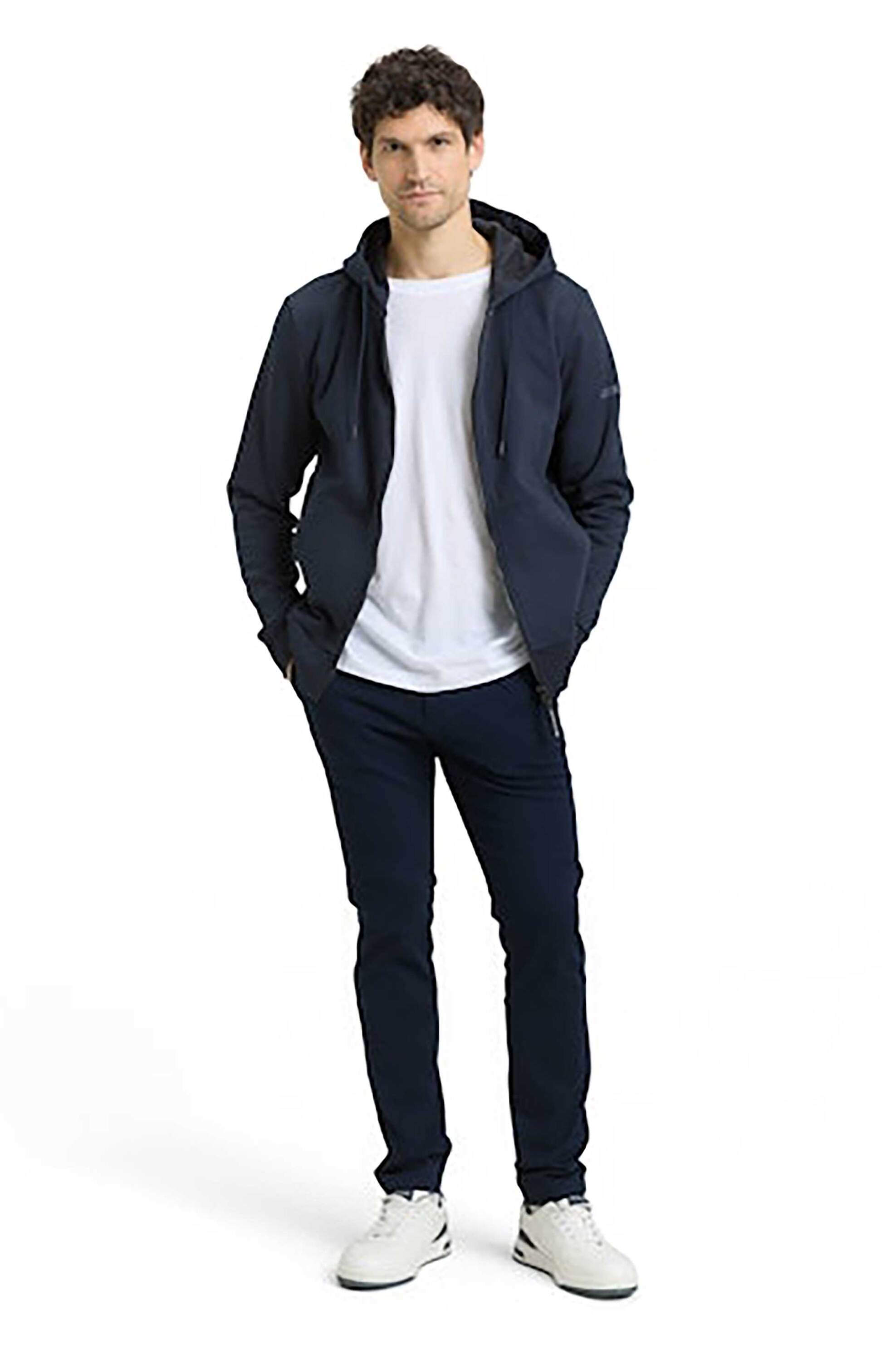 Tom Tailor ανδρικό παντελόνι chino Slim Fit - 1050738 Μπλε Σκούρο