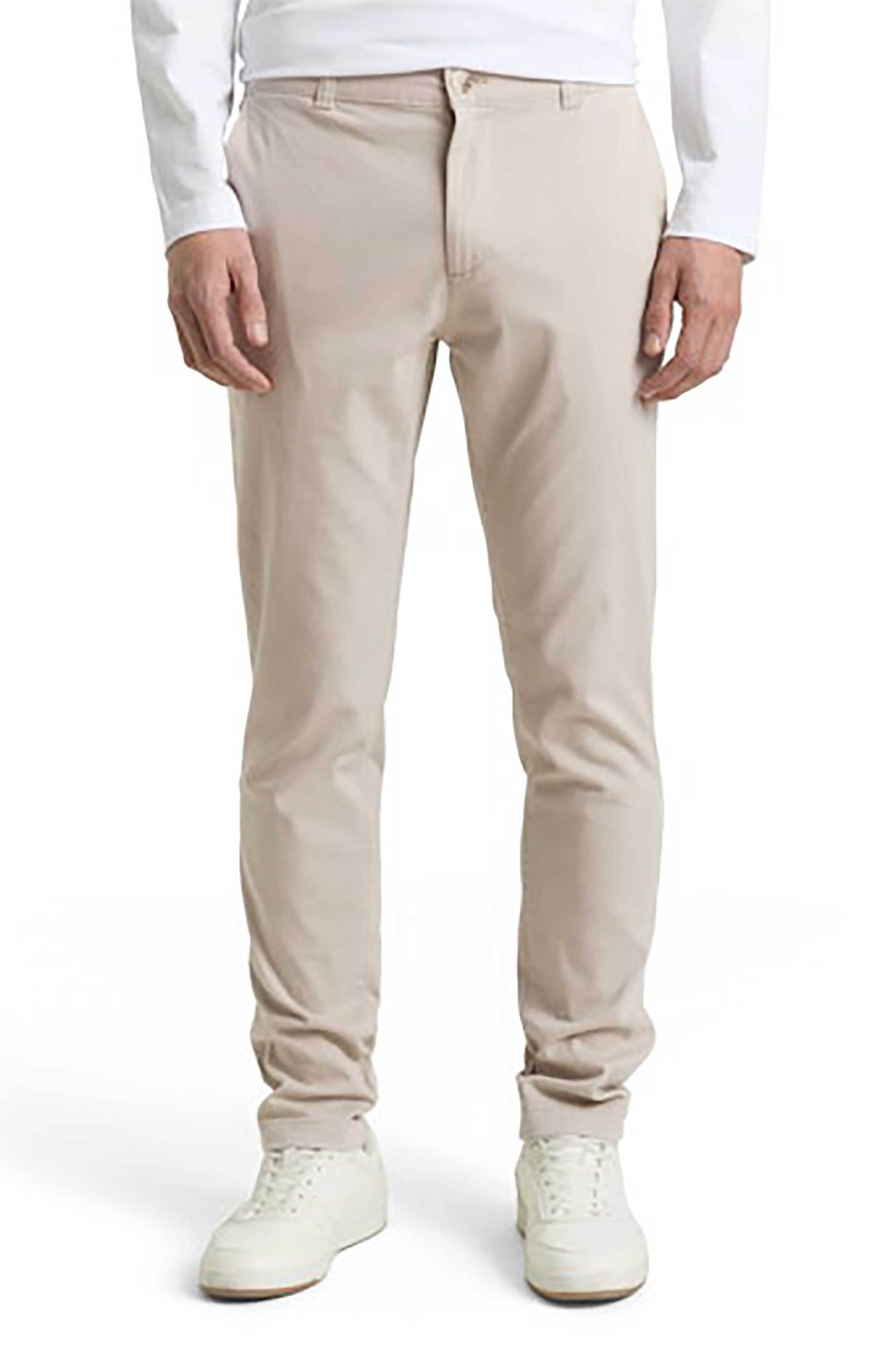 Tom Tailor ανδρικό παντελόνι chino Slim Fit - 1050738 Μπεζ φωτογραφία