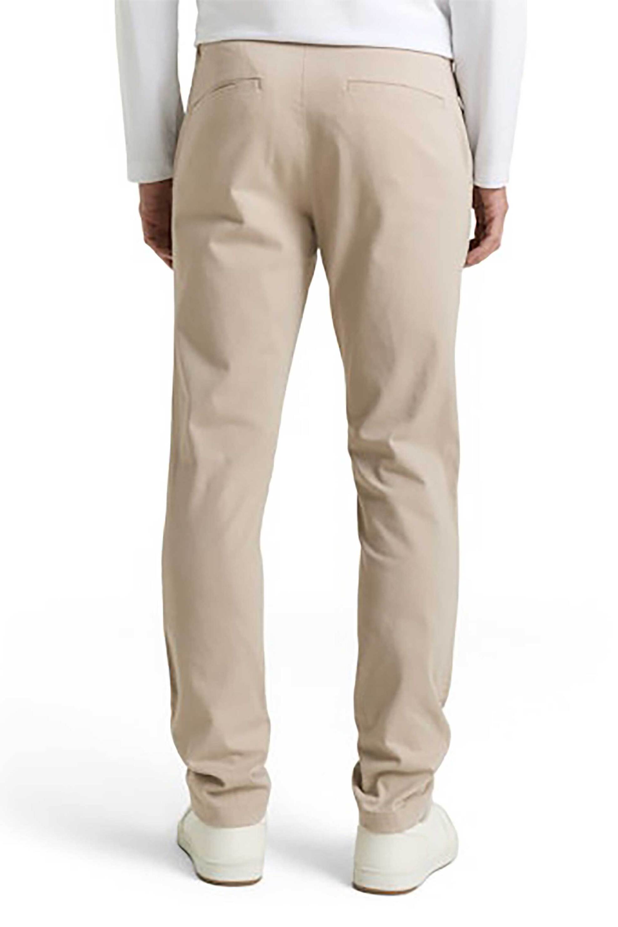Tom Tailor ανδρικό παντελόνι chino Slim Fit - 1050738 Μπεζ φωτογραφία