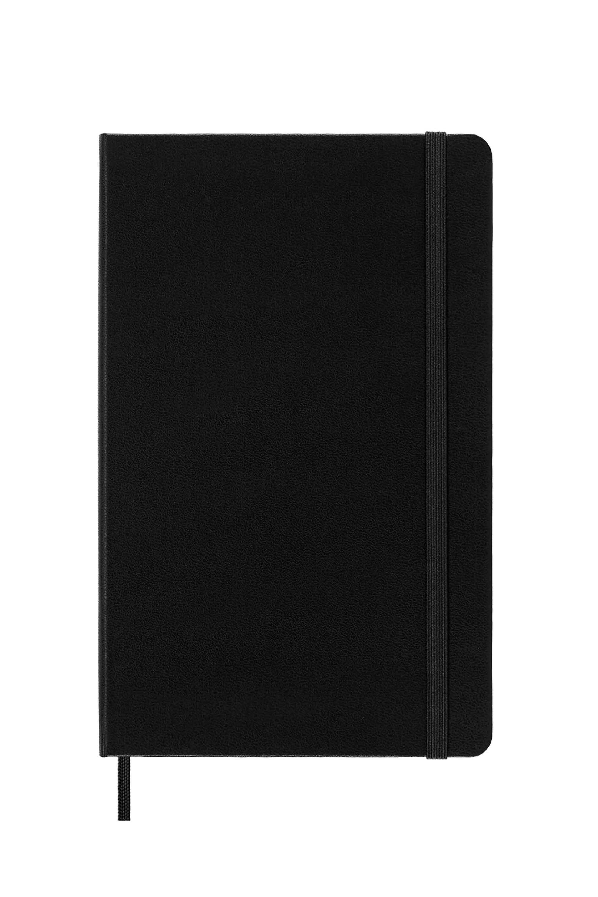 MOLESKINE Moleskine σημειωματάριο μονόχρωμο "Classic Notebook Plain Large" Μαύρο - QP062