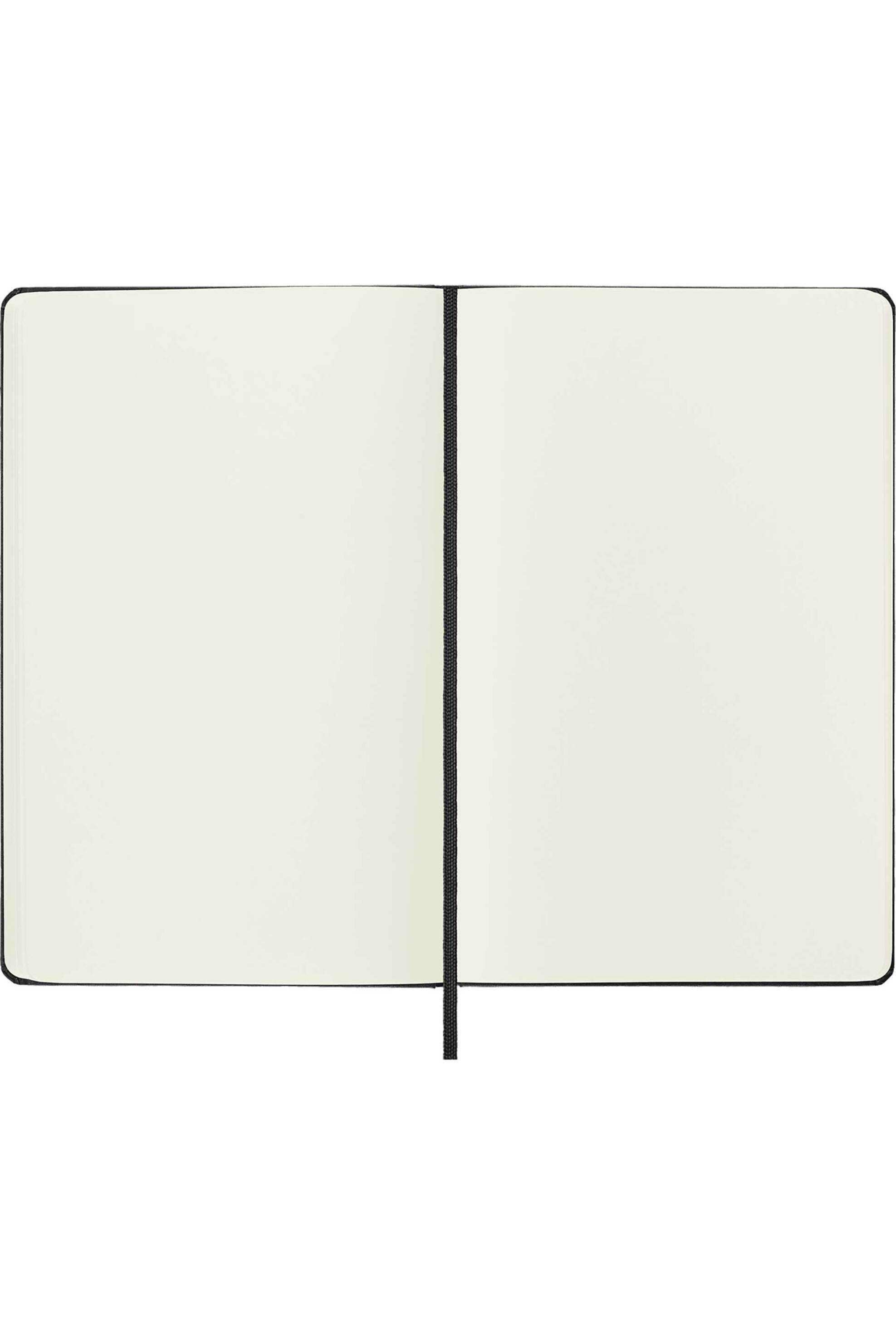 Moleskine Σημειωματάριο Μονόχρωμο Classic Notebook Plain Large Μαύρο - Qp062
