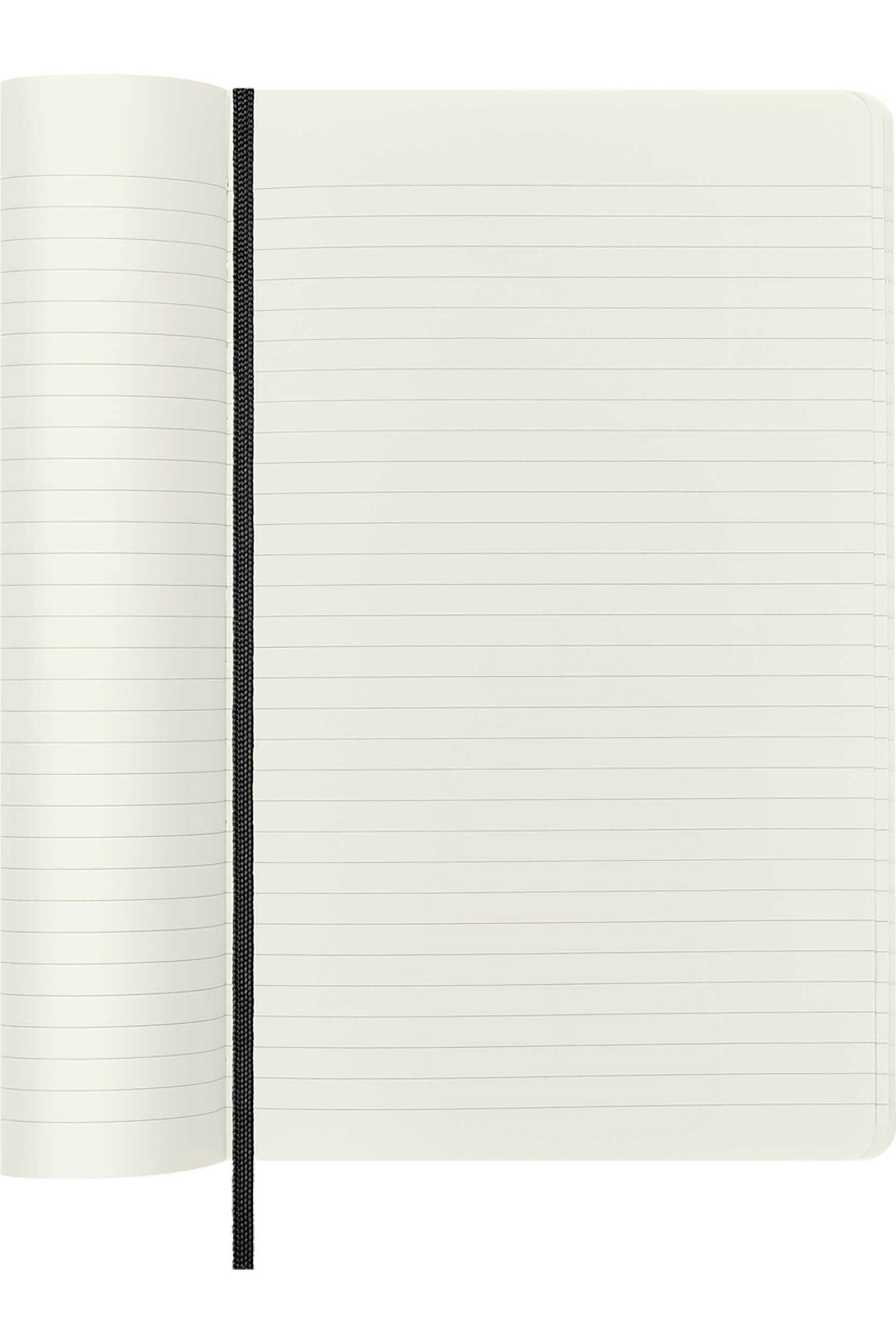 Moleskine Σημειωματάριο Μονόχρωμο Classic Notebook Ruled Large Μαύρο - Qp616