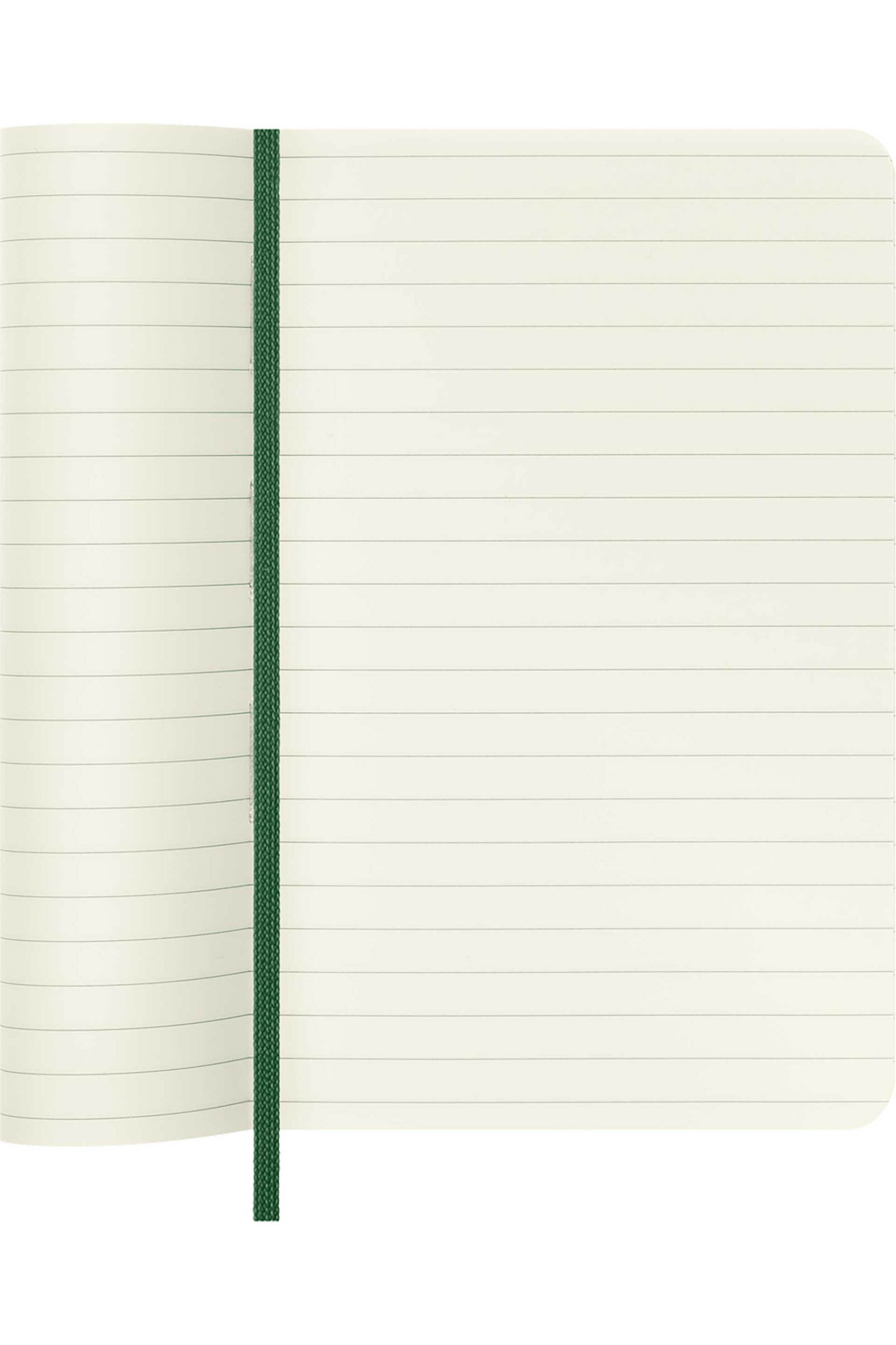 Moleskine Σημειωματάριο Μονόχρωμο Classic Notebook Ruled Pocket Πράσινο - Qp611K15