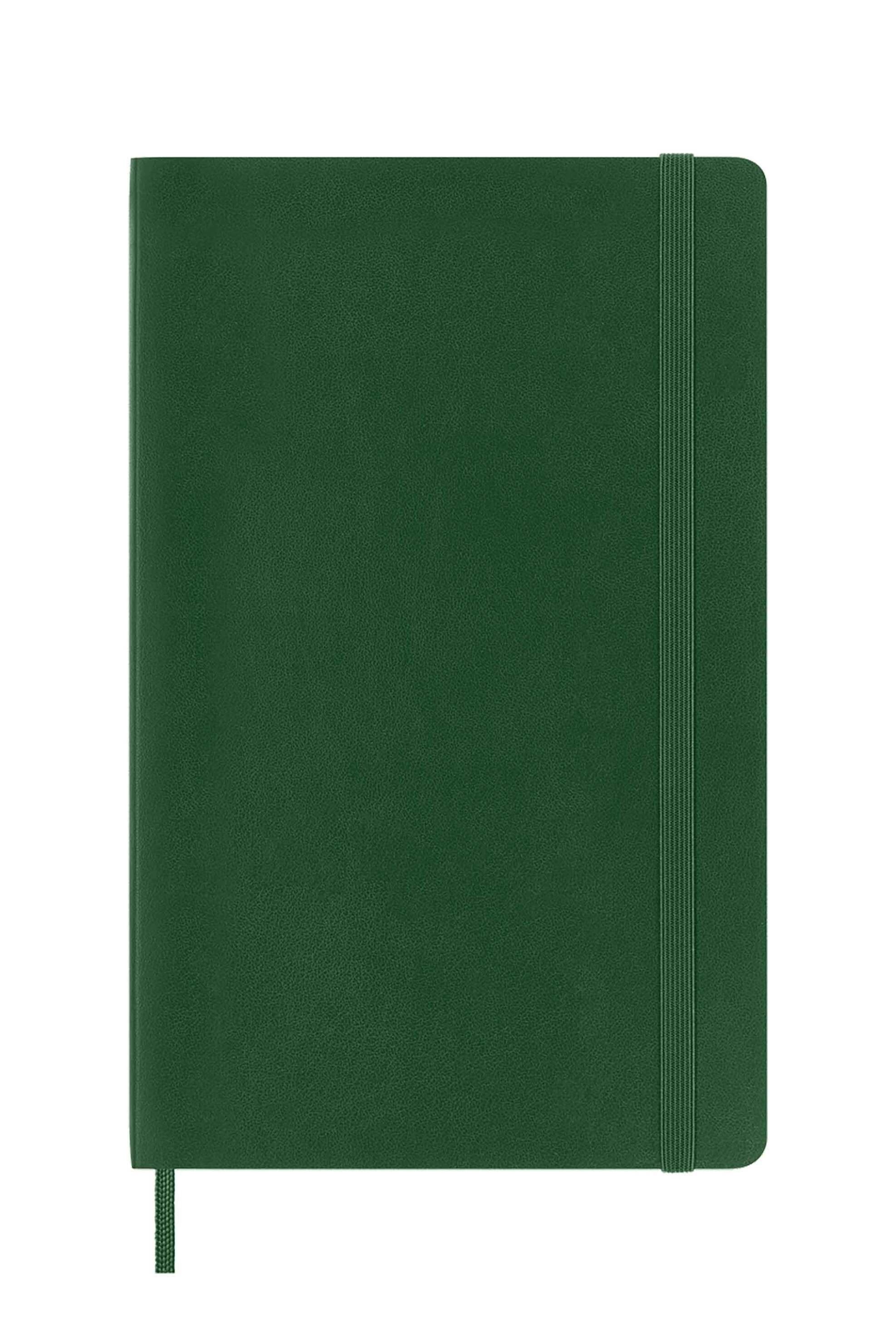 MOLESKINE Moleskine σημειωματάριο μονόχρωμο "Classic Notebook Plain Large" Πράσινο - QP618K15