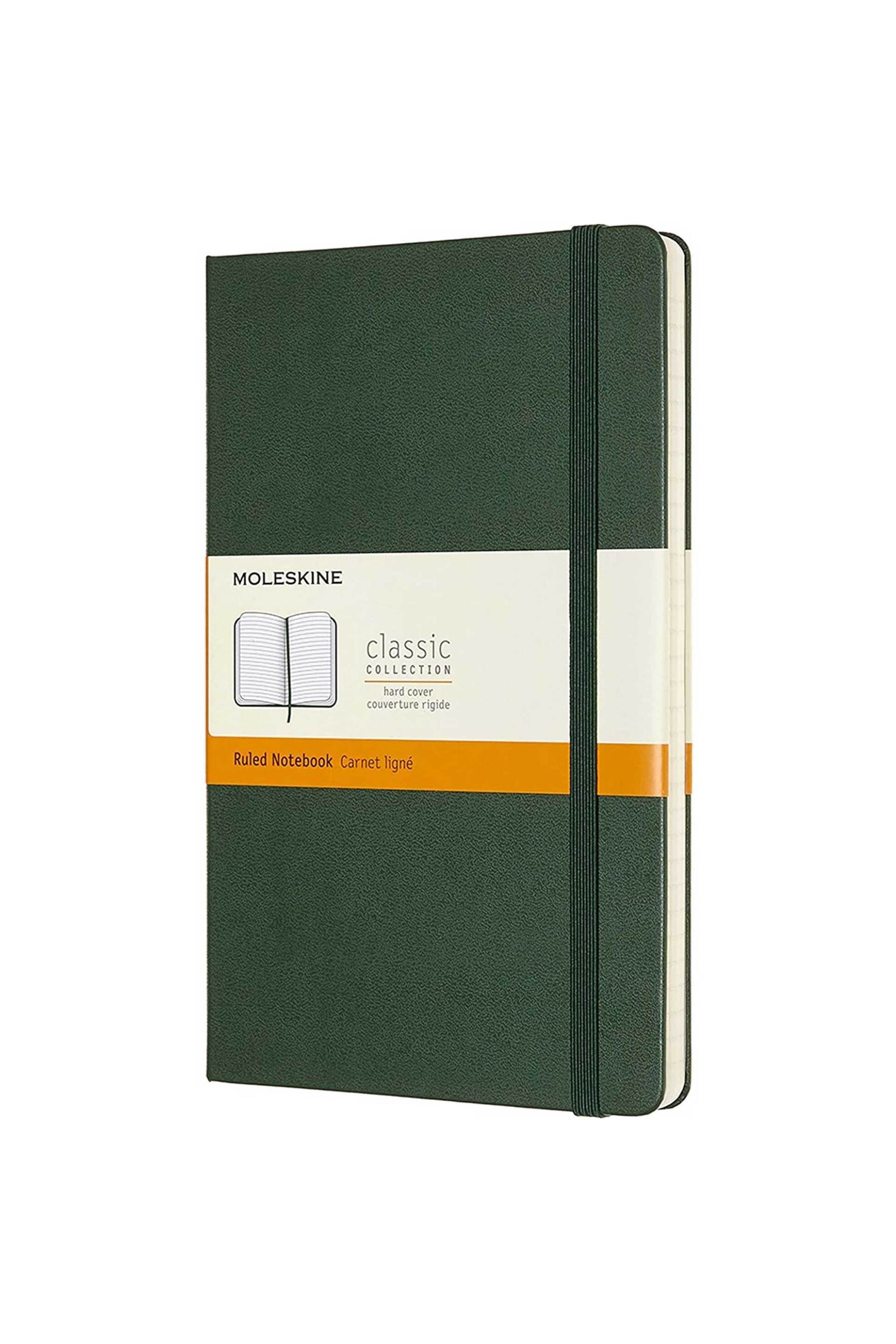 Moleskine σημειωματάριο "Classic Notebook Large Size Myrtle Green" - QP060K15