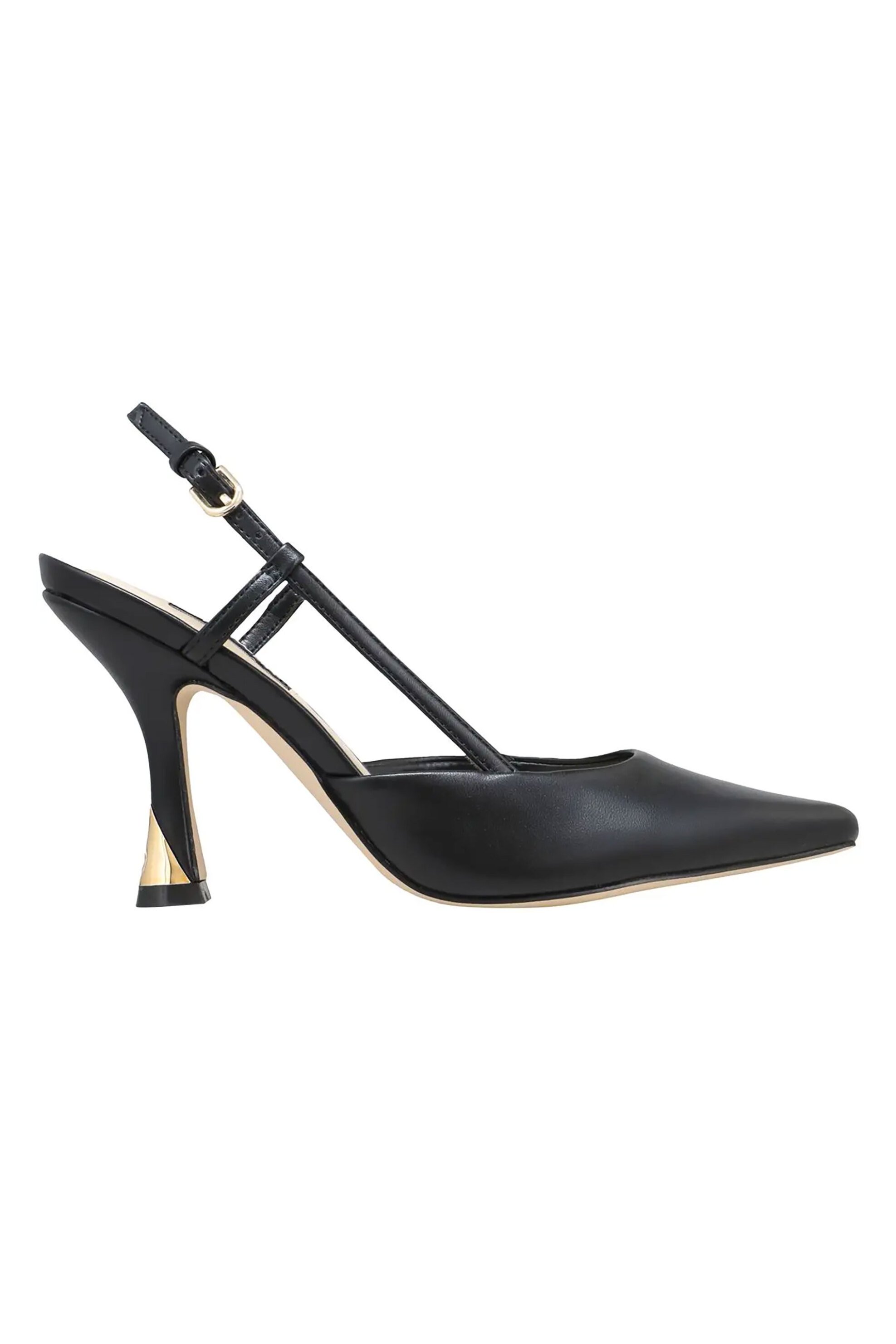 NINE WEST Nine West γυναικεία slingbacks μονόχρωμα "Vassa3" - VASSA3 Μαύρο