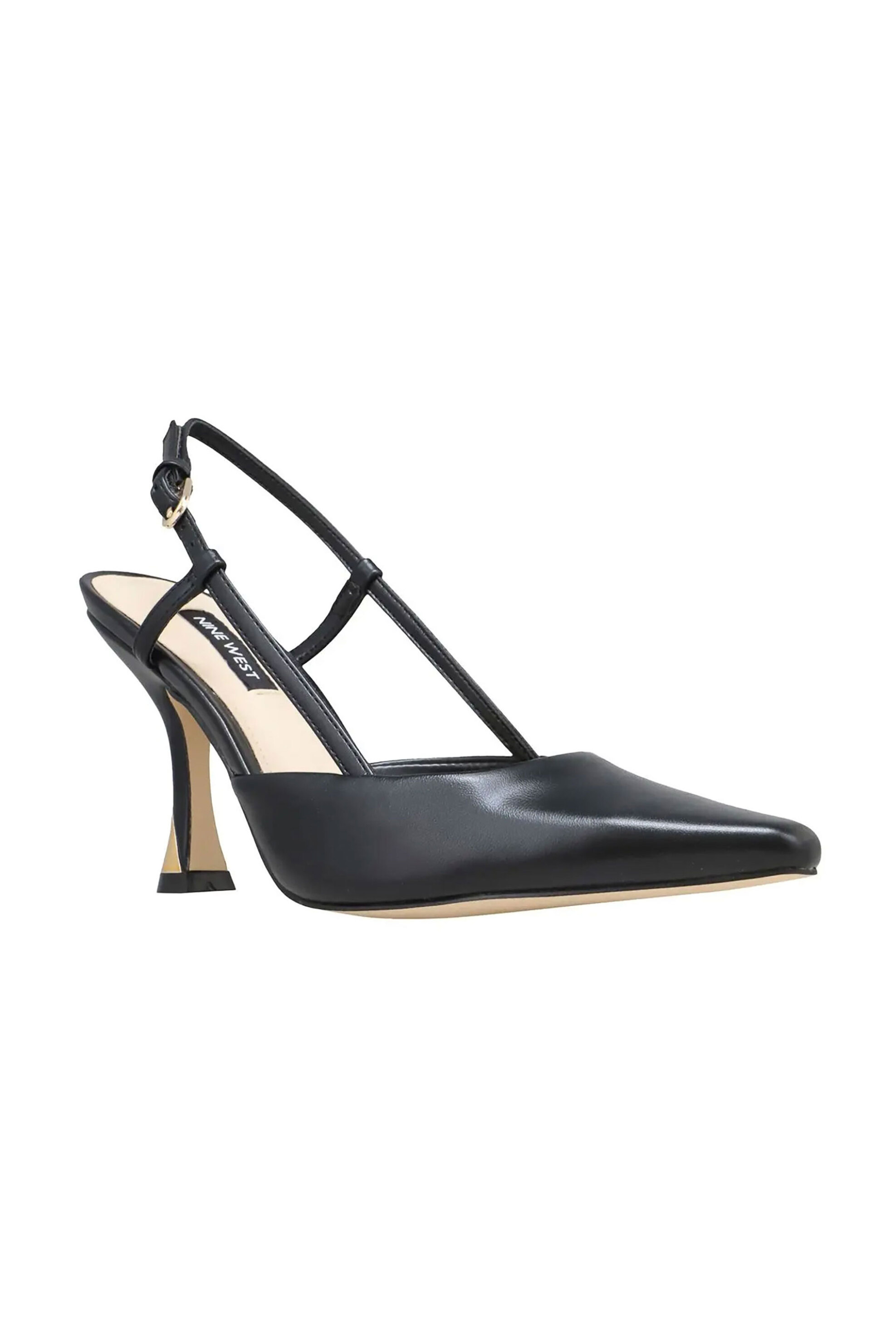 Nine West γυναικεία slingbacks μονόχρωμα "Vassa3" - VASSA3 Μαύρο φωτογραφία