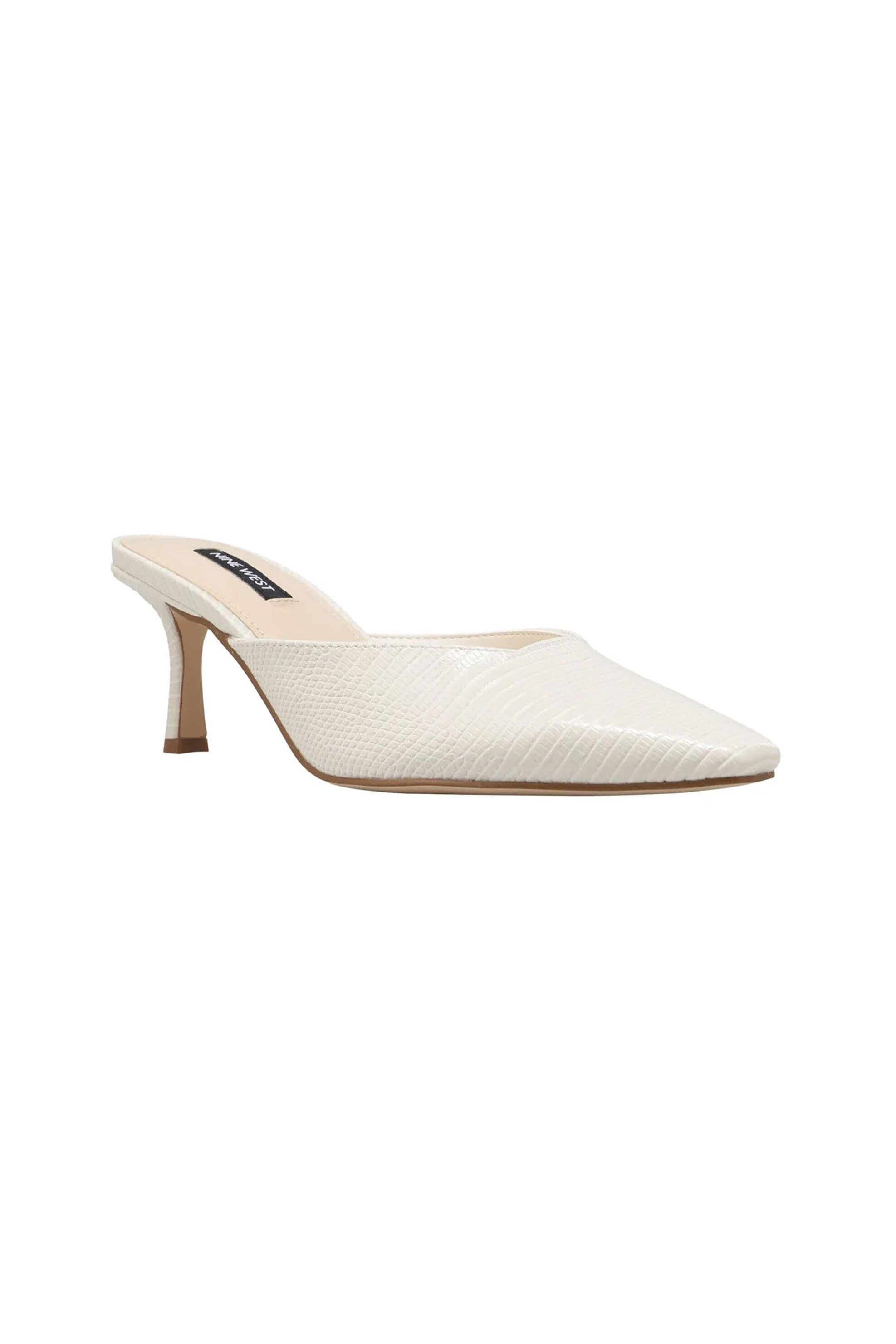 Nine West γυναικεία mules μονόχρωμα "Camenla3" - CAMENLA3 15 Λευκό φωτογραφία