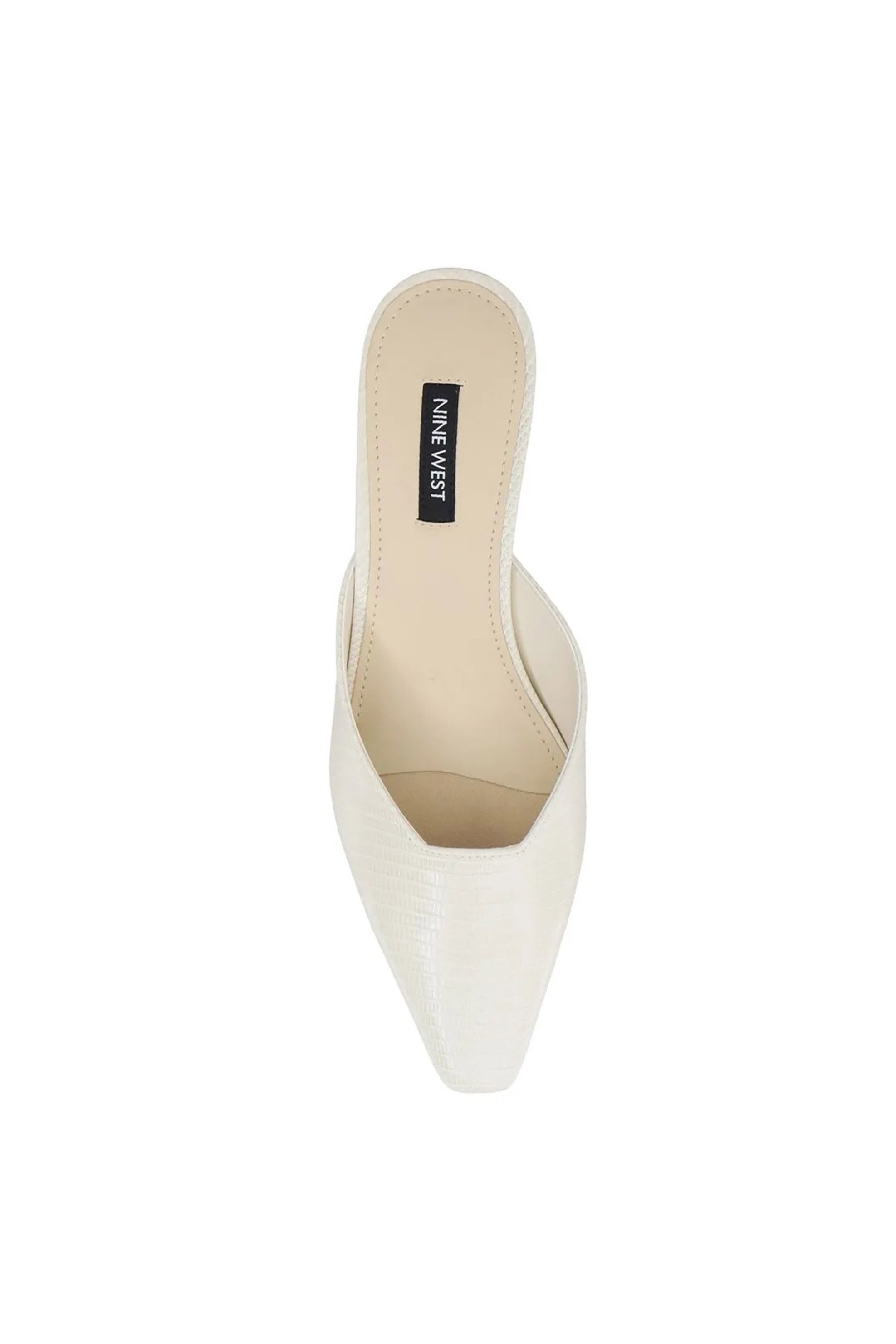 Nine West γυναικεία mules μονόχρωμα "Camenla3" - CAMENLA3 15 Λευκό φωτογραφία