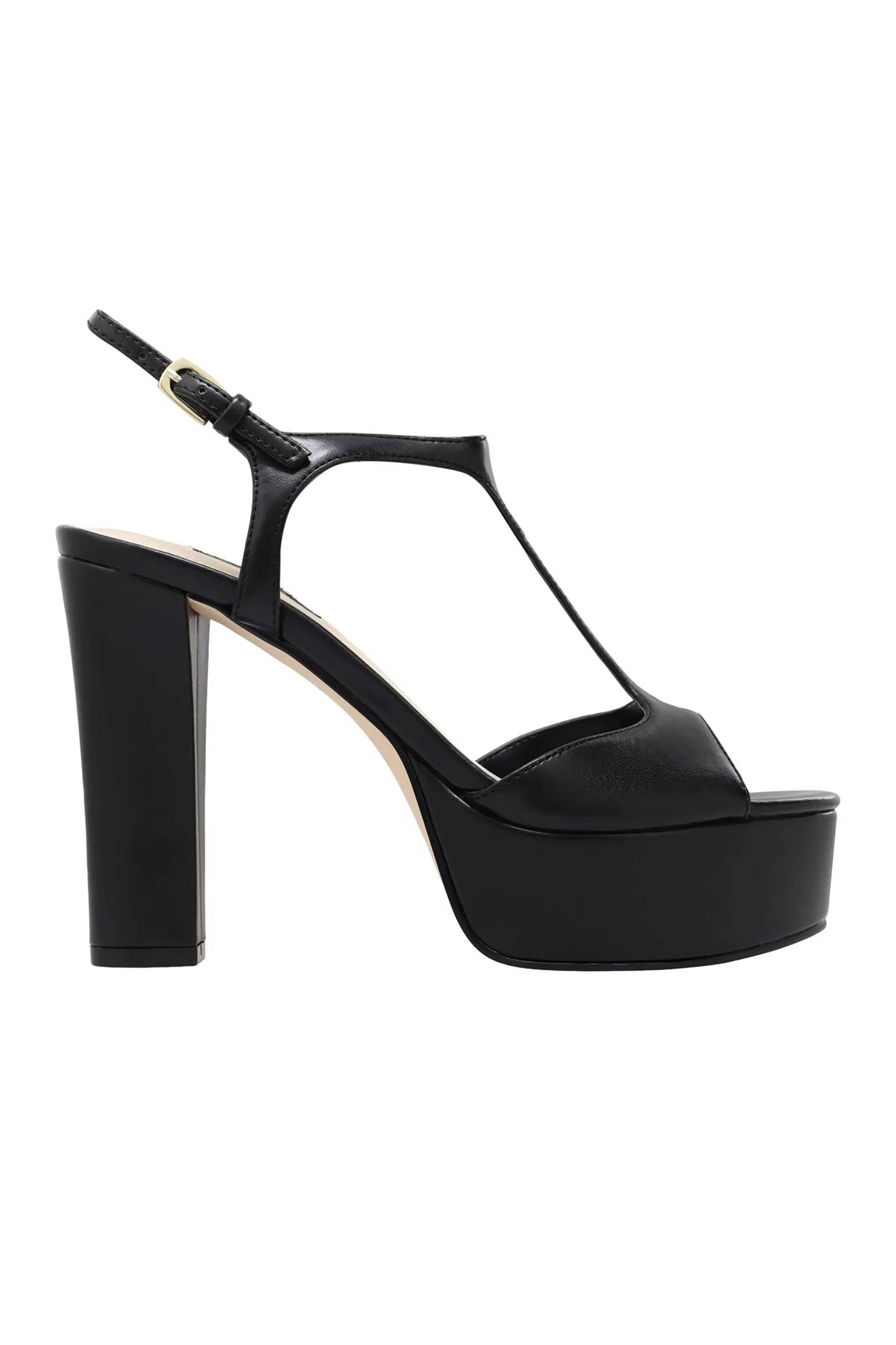 Nine West γυναικεία πέδιλα "Naini3" - NAINI3 01 Μαύρο