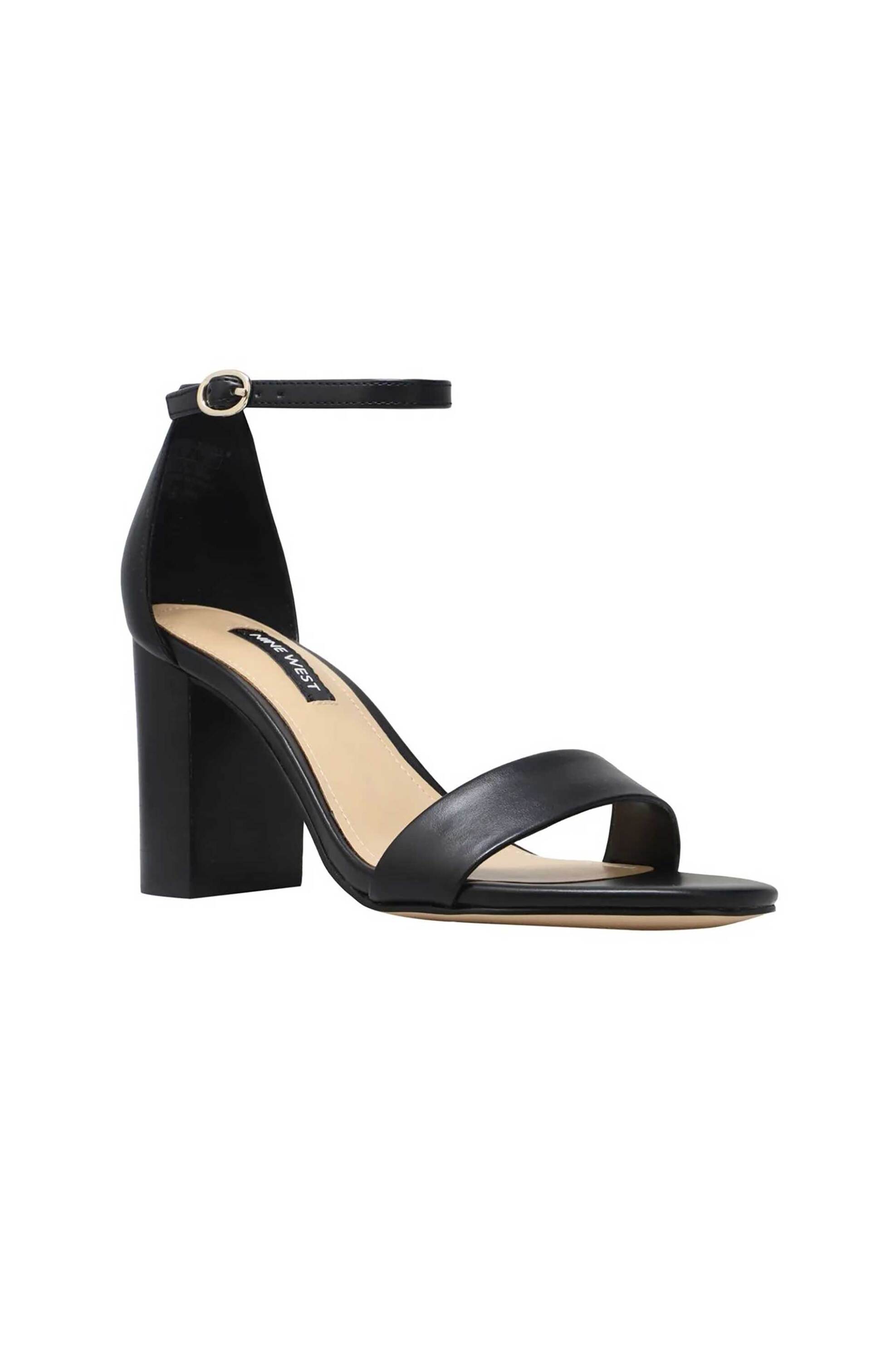NINE WEST Nine West γυναικεία πέδιλα "Τoniann3" - TONIANN3 02 Μαύρο - 2