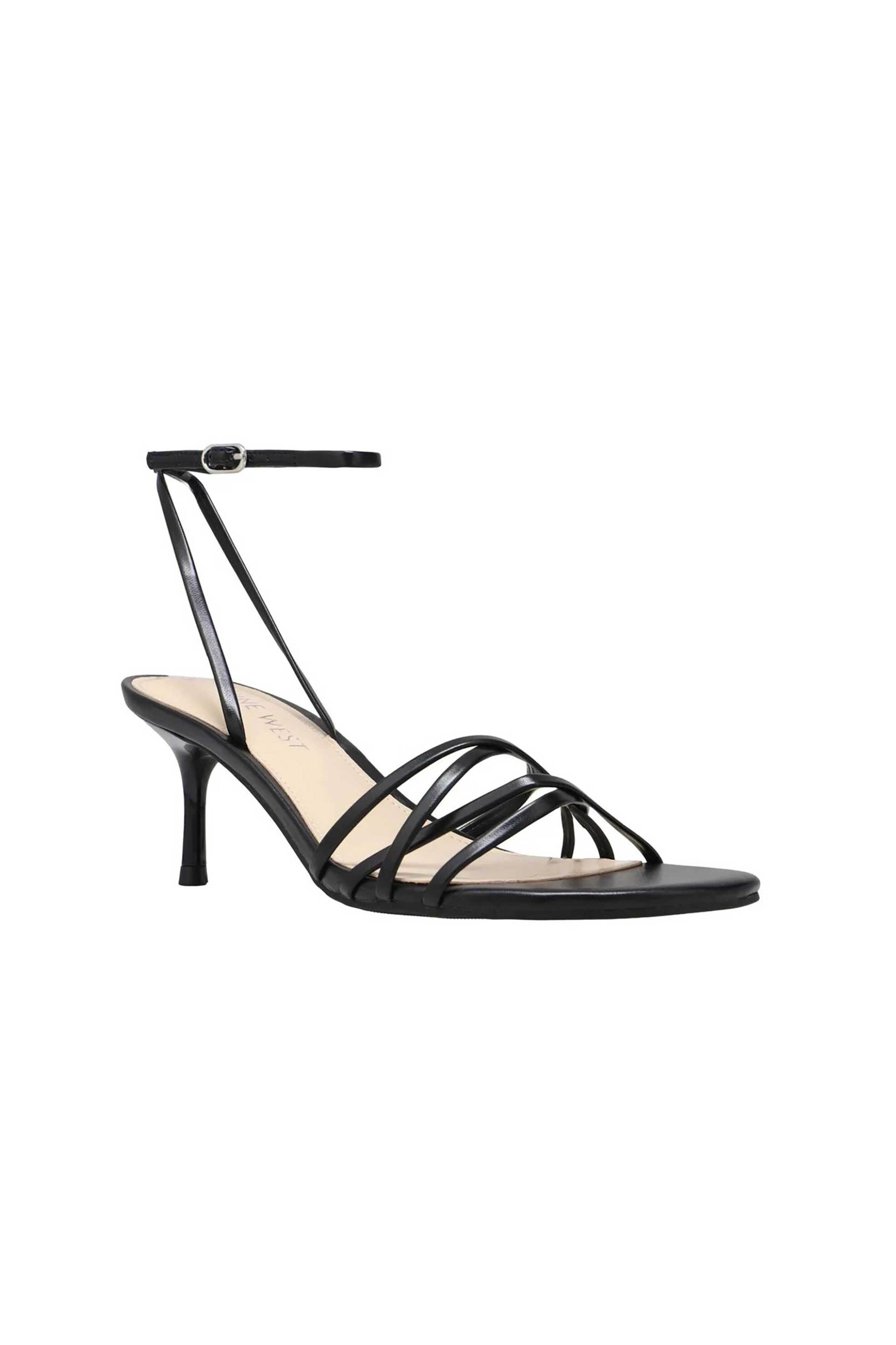 NINE WEST Nine West γυναικεία πέδιλα "Gillie3" - GILLIE3 01 Μαύρο - 2