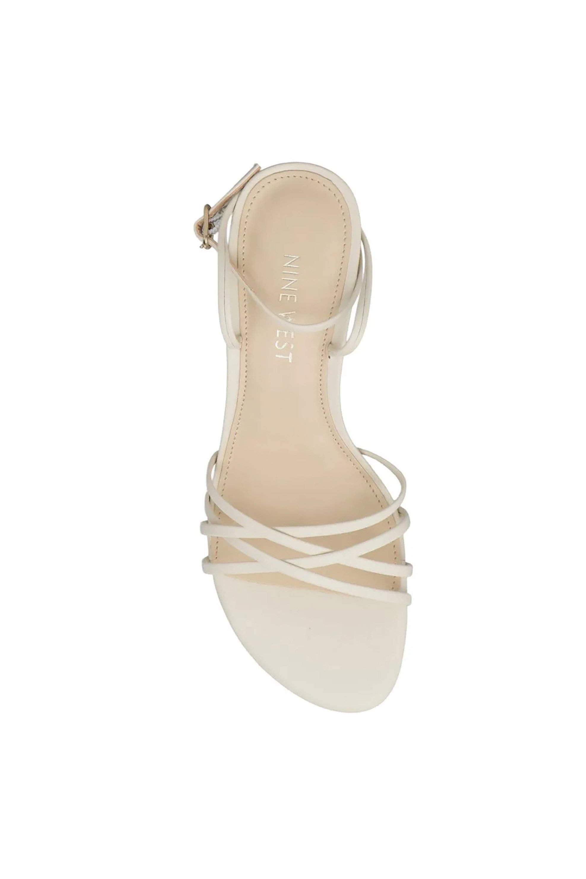 NINE WEST Nine West γυναικεία πέδιλα "Gillie3" - GILLIE3 15 Λευκό - 4
