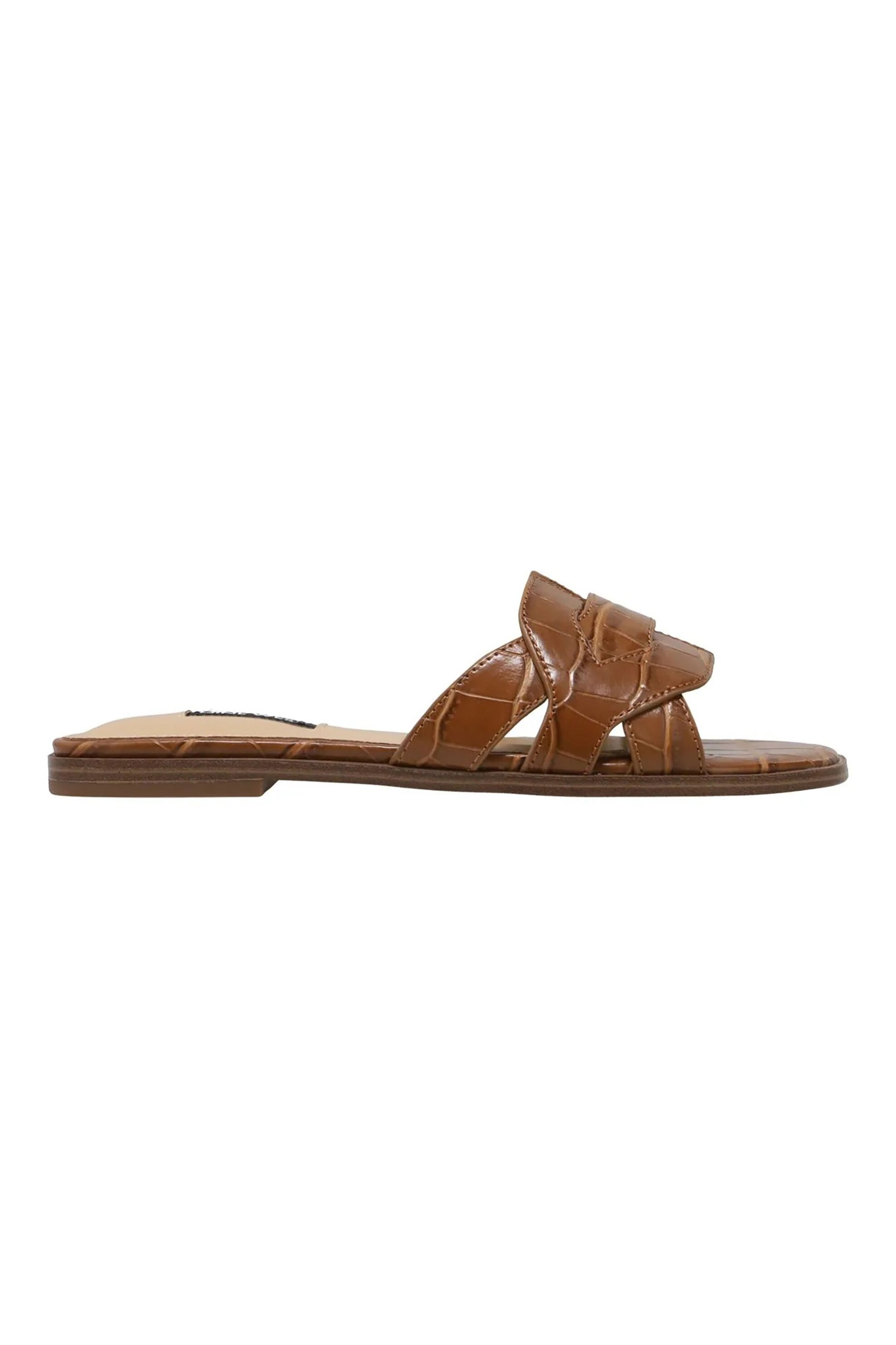 Nine West γυναικεία flat σανδάλια "Ginsan3" - GINSAN3 21 Ταμπά