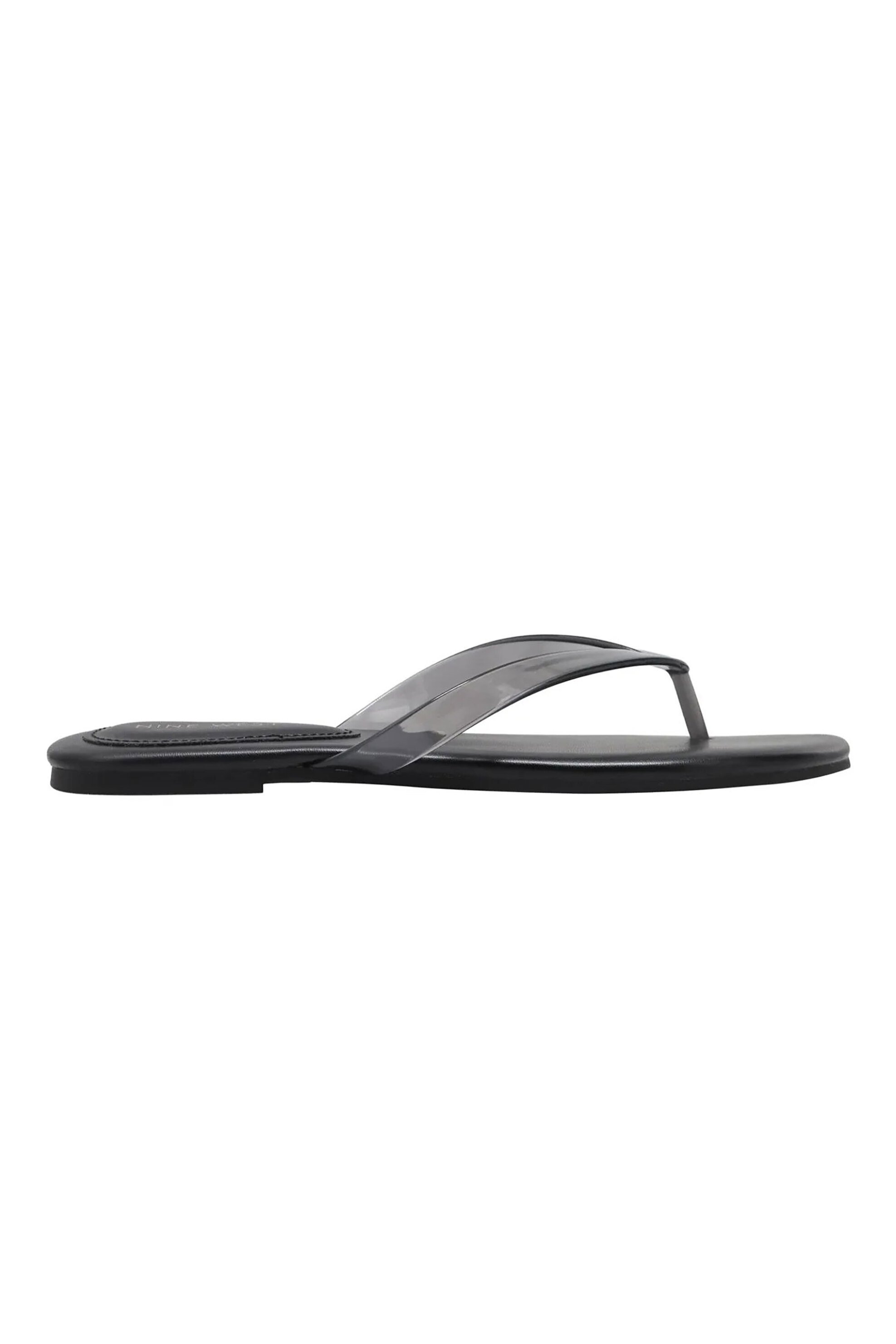 Nine West γυναικεία flat σανδάλια "Bimma3" - BIMMA3 01 Μαύρο