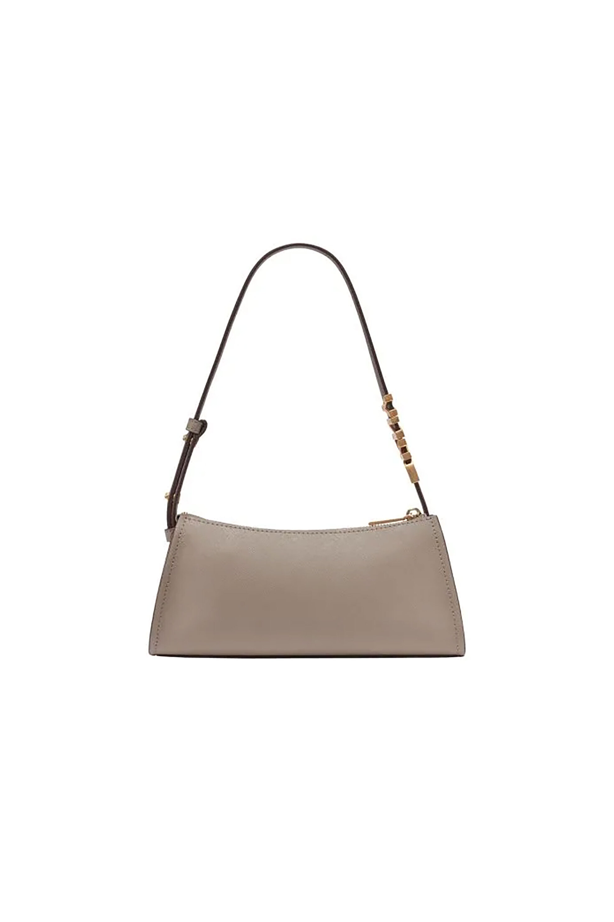 DKNY DKNY γυναικεία δερμάτινη τσάντα ώμου "Avril" - R433YG57 Γκρι - 3