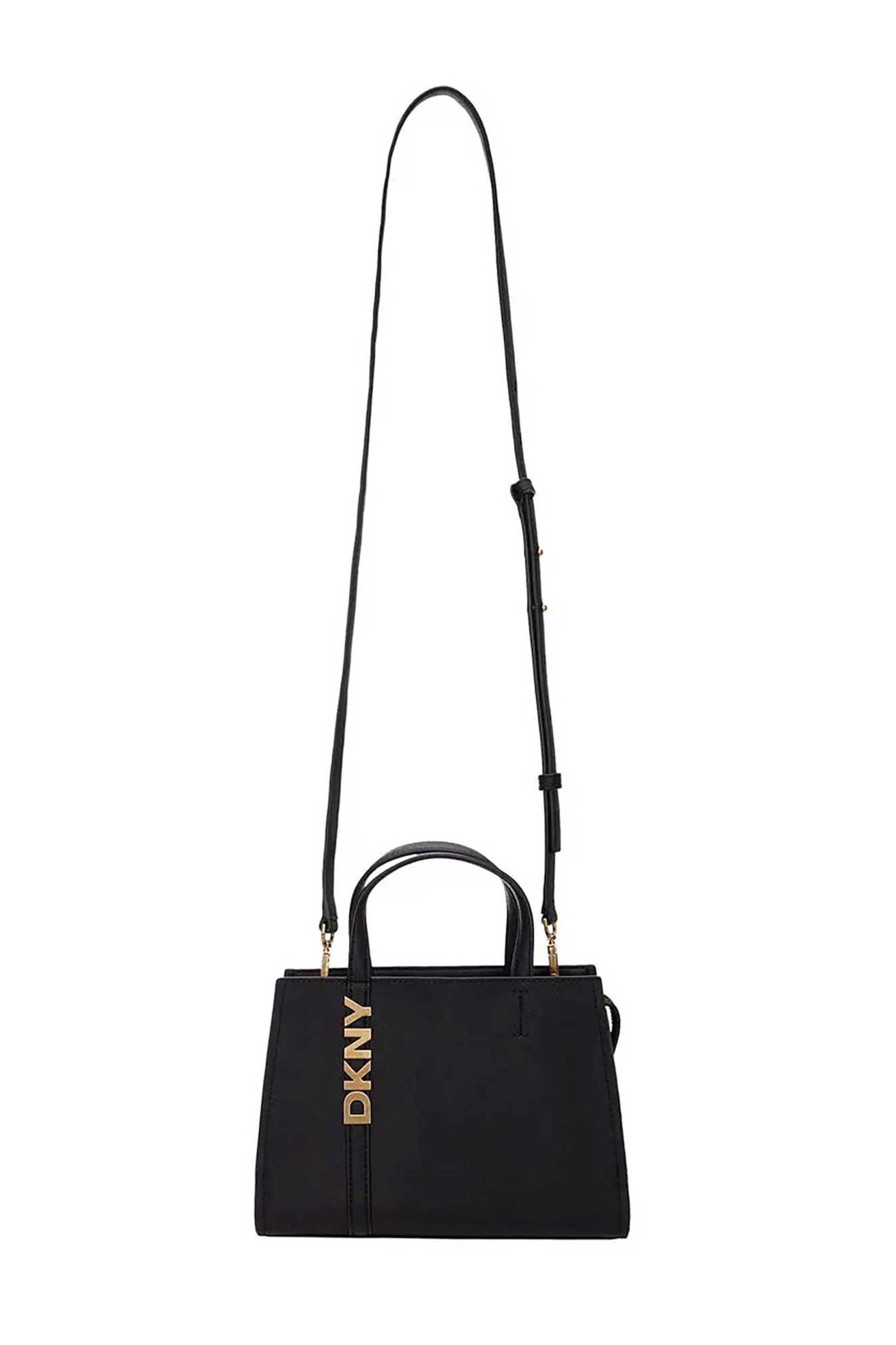 DKNY DKNY γυναικεία δερμάτινη τσάντα χειρός "Avril" - R43EYG56 Μαύρο - 2