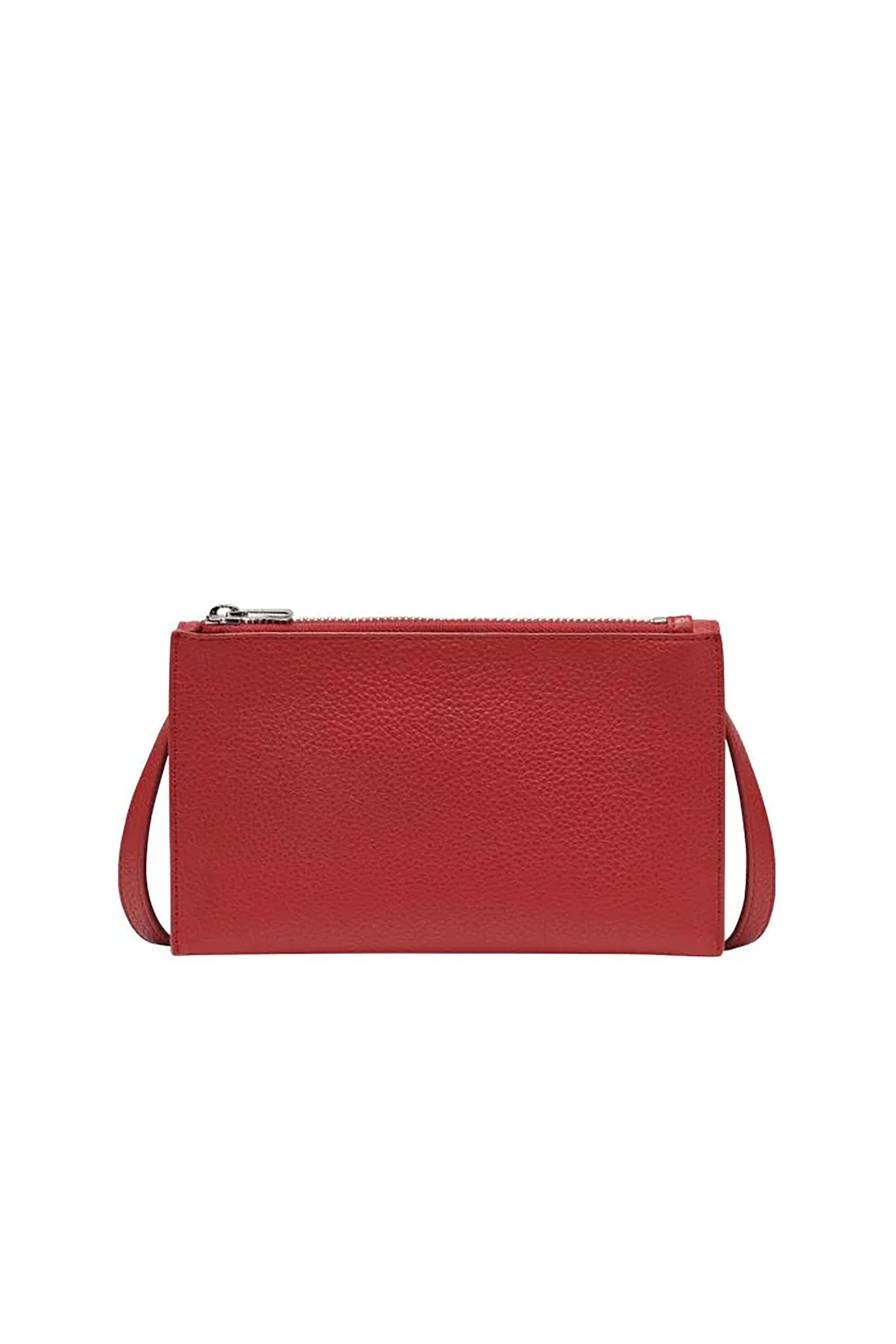 DKNY γυναικείο τσαντάκι clutch με μεταλλικό λογότυπο "Etta" - R445AH95 Κόκκινο φωτογραφία