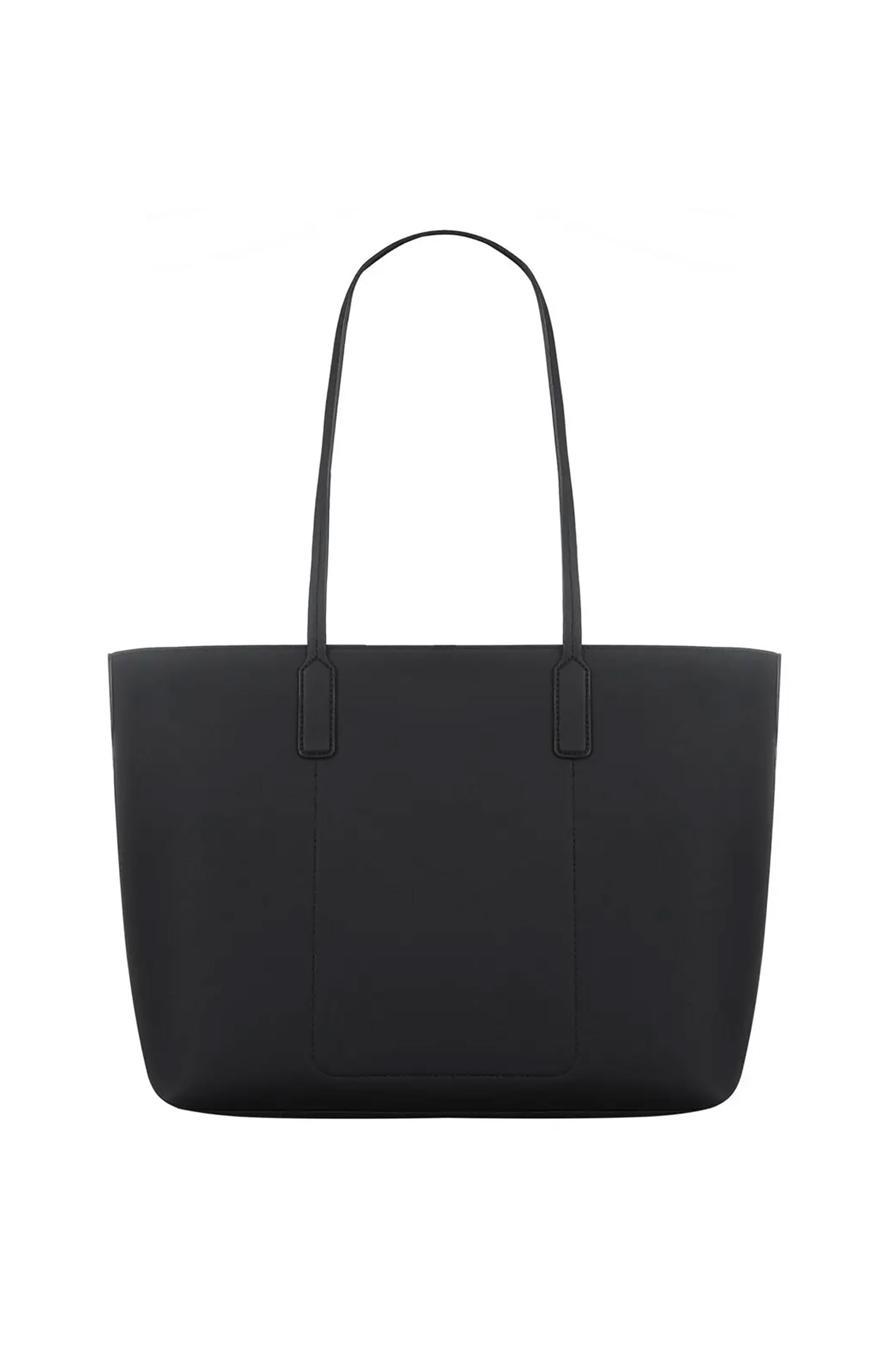 DKNY DKNY γυναικεία τσάντα ώμου tote με μεταλλικό λογότυπο "Saige" - R44AYI42 Μαύρο - 3