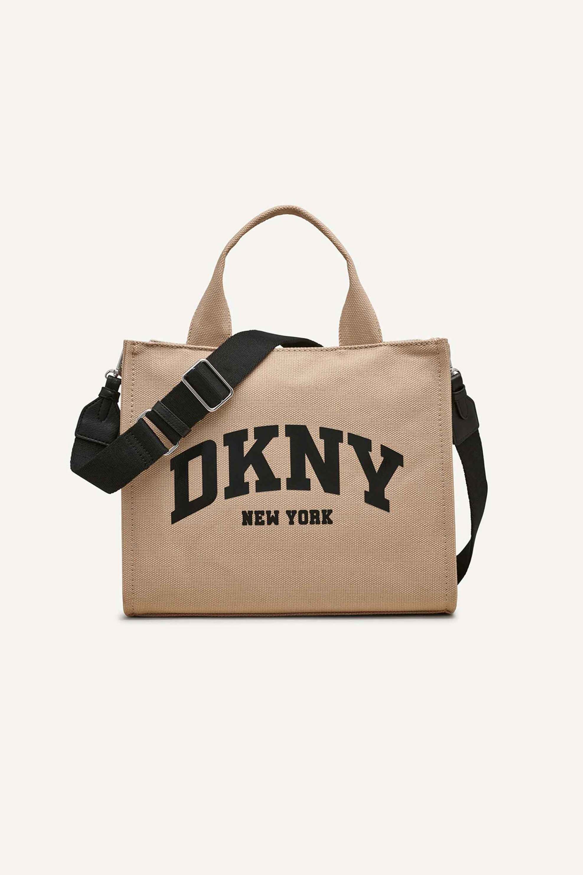 DKNY γυναικεία τσάντα χειρός με λογότυπο "Handlee" - R41AOR57 Μπεζ