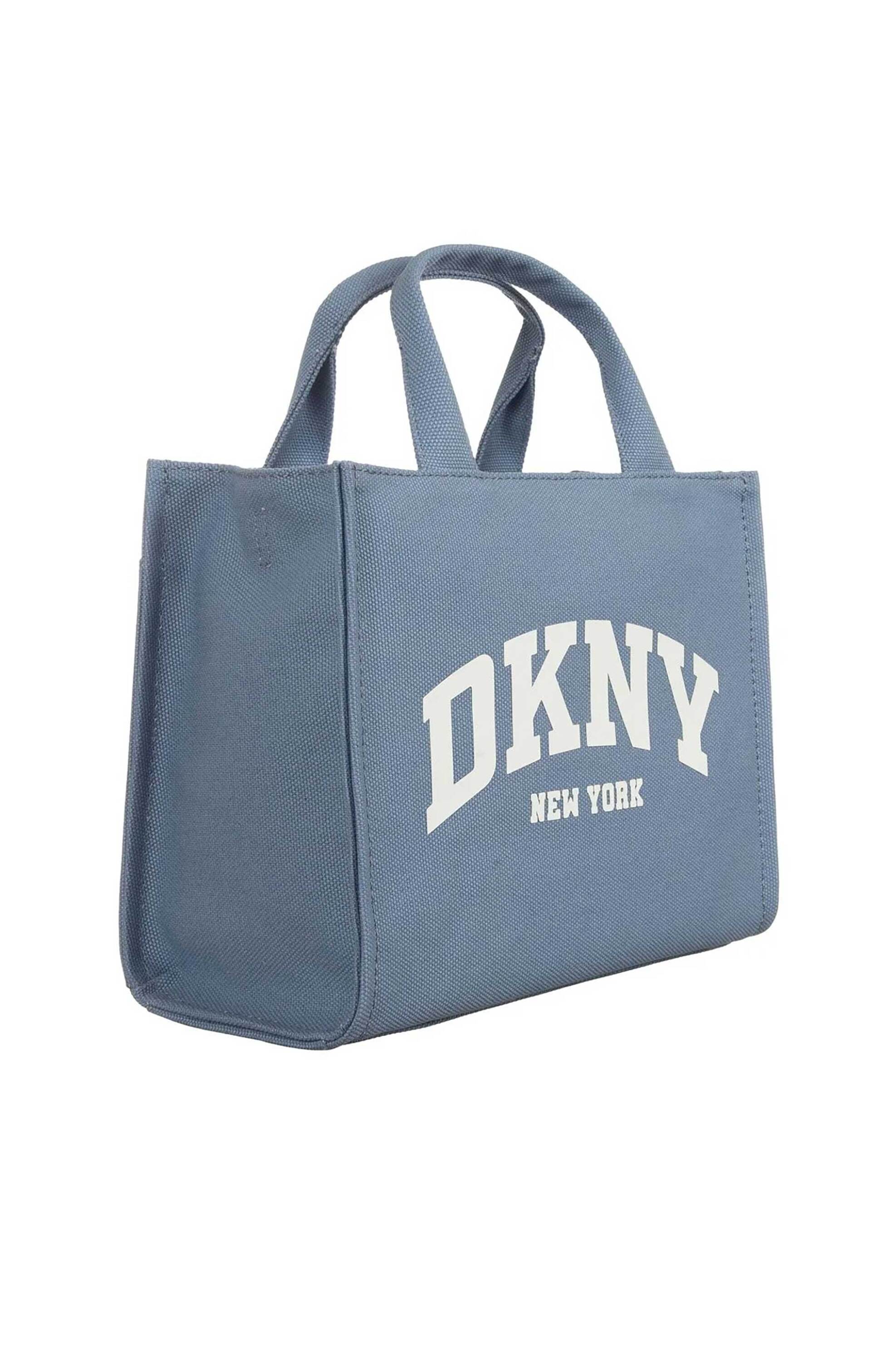 DKNY DKNY γυναικεία τσάντα χειρός με λογότυπο "Handlee" - R41AOR57 Μπλε Ανοιχτό - 2