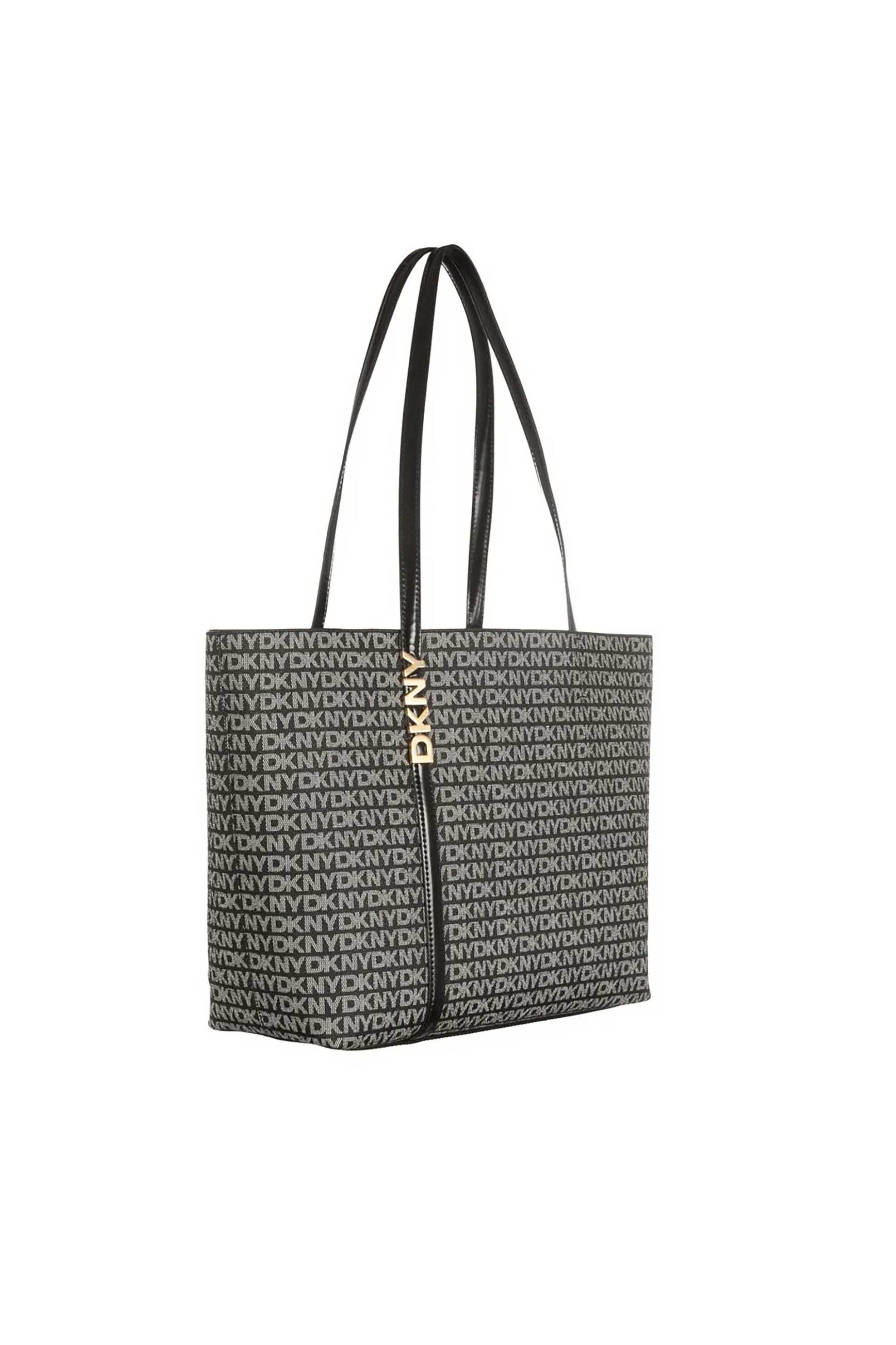 DKNY DKNY γυναικεία τσάντα χειρός με all-over λογότυπο "Avril" - R52A5G54 Μαύρο - 2