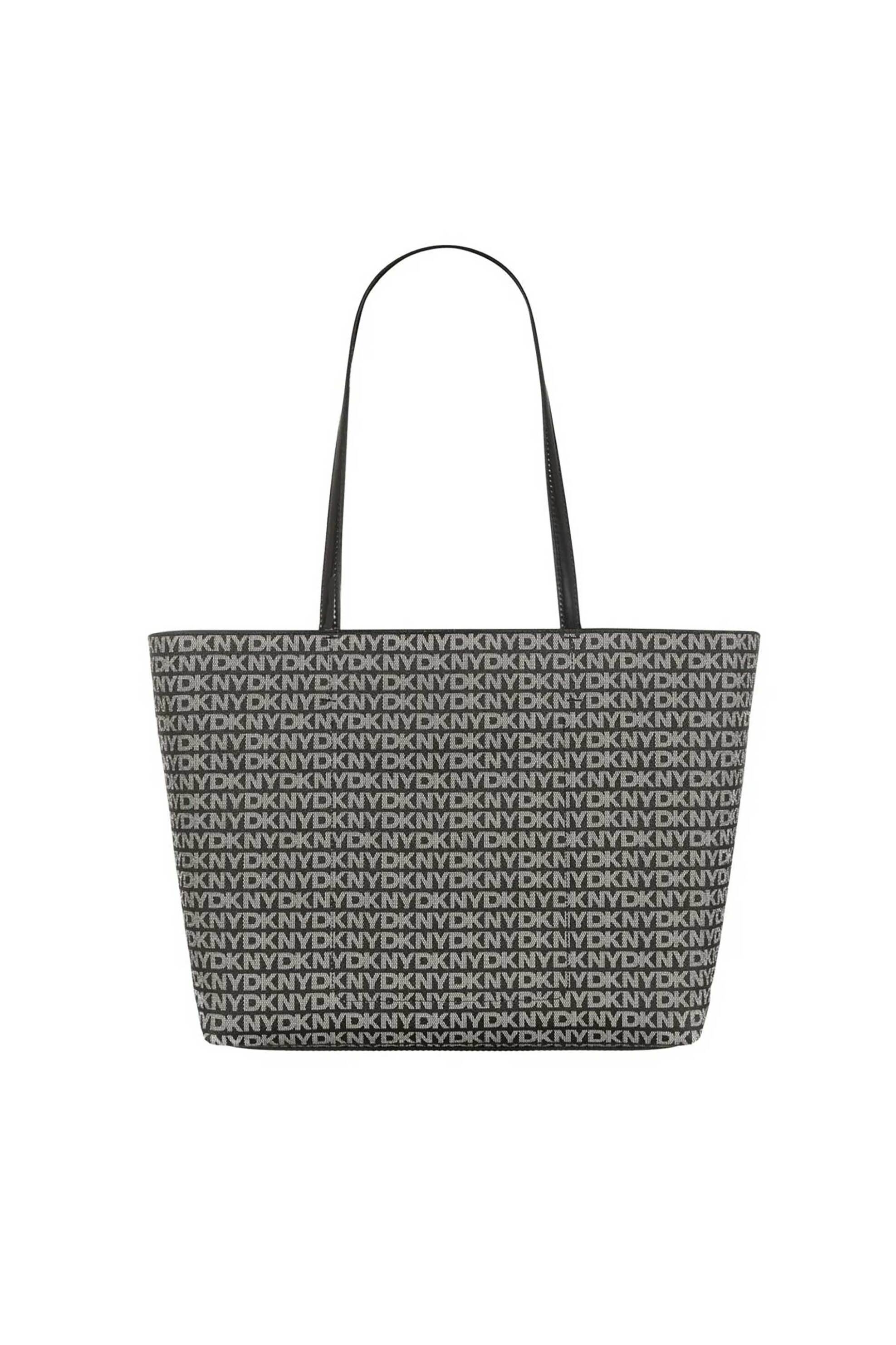 DKNY DKNY γυναικεία τσάντα χειρός με all-over λογότυπο "Avril" - R52A5G54 Μαύρο - 3