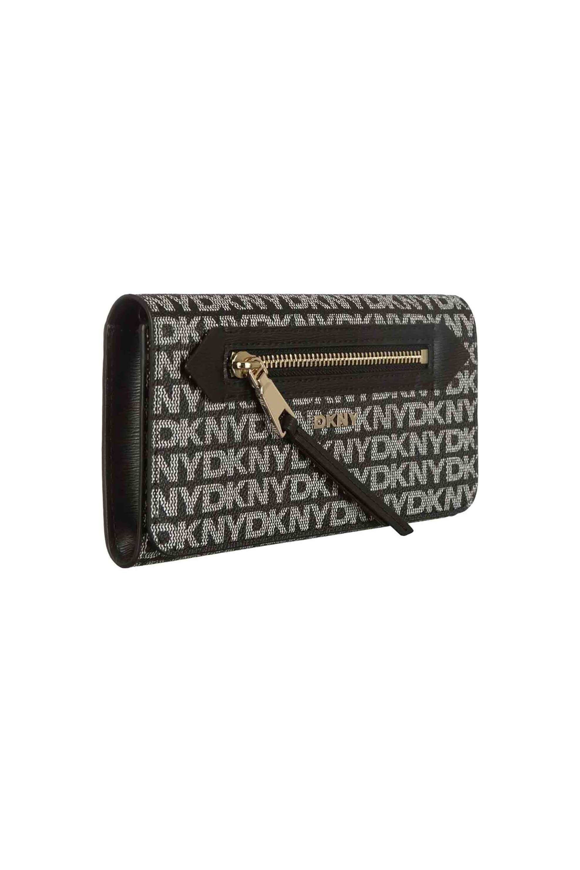 DKNY γυναικείο τσαντάκι crossbody με all-over λογότυπο 