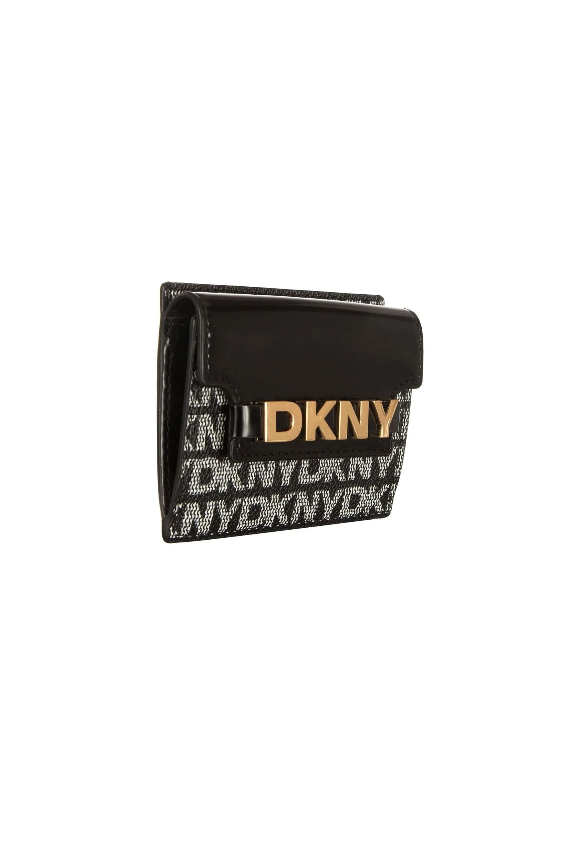 DKNY γυναικεία θήκη για κάρτες με μεταλλικό λογότυπο 