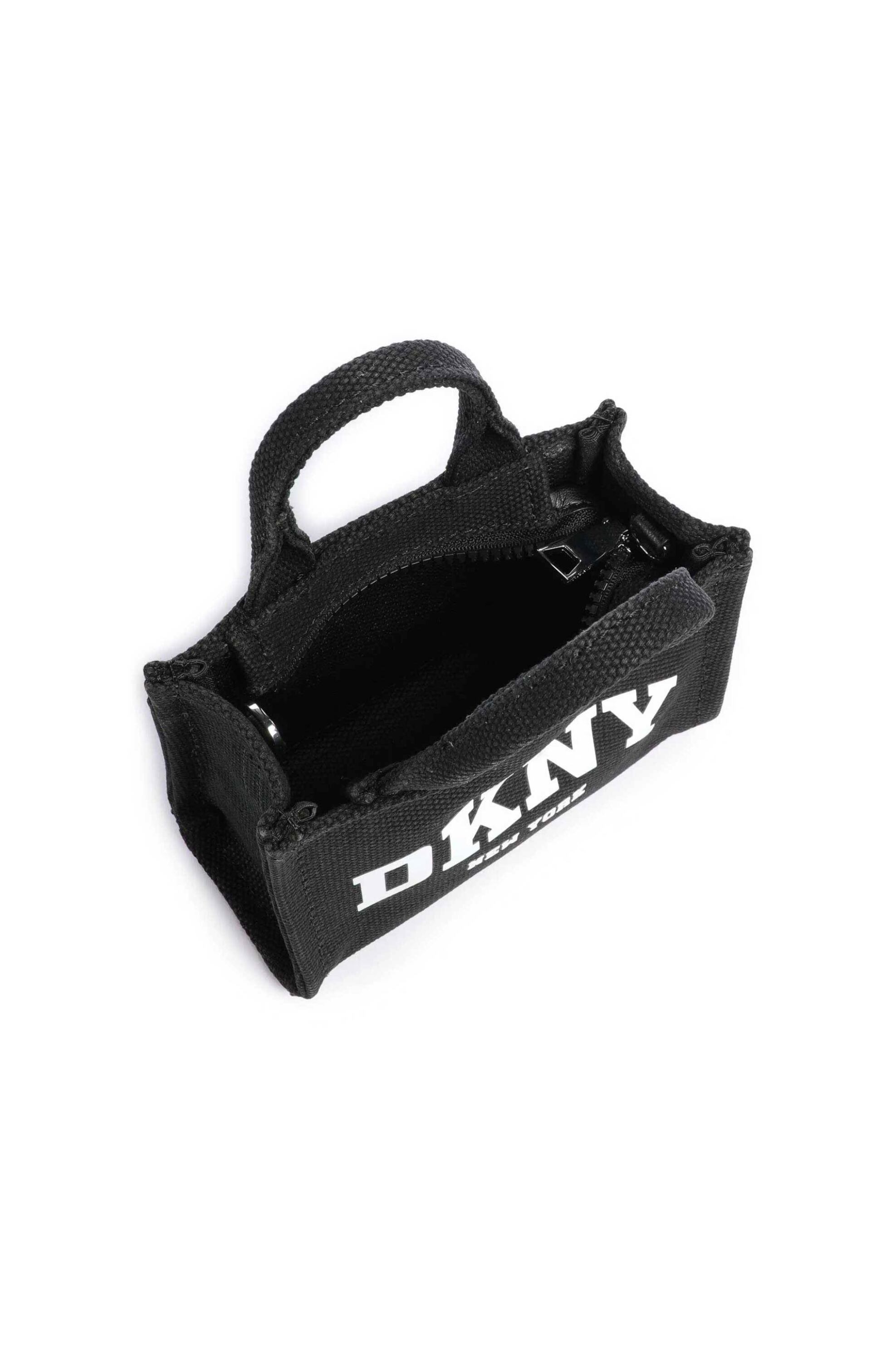 DKNY γυναικεία τσάντα crossbody mini με λογότυπο "Hadlee" - R53AOM56 Μαύρο φωτογραφία