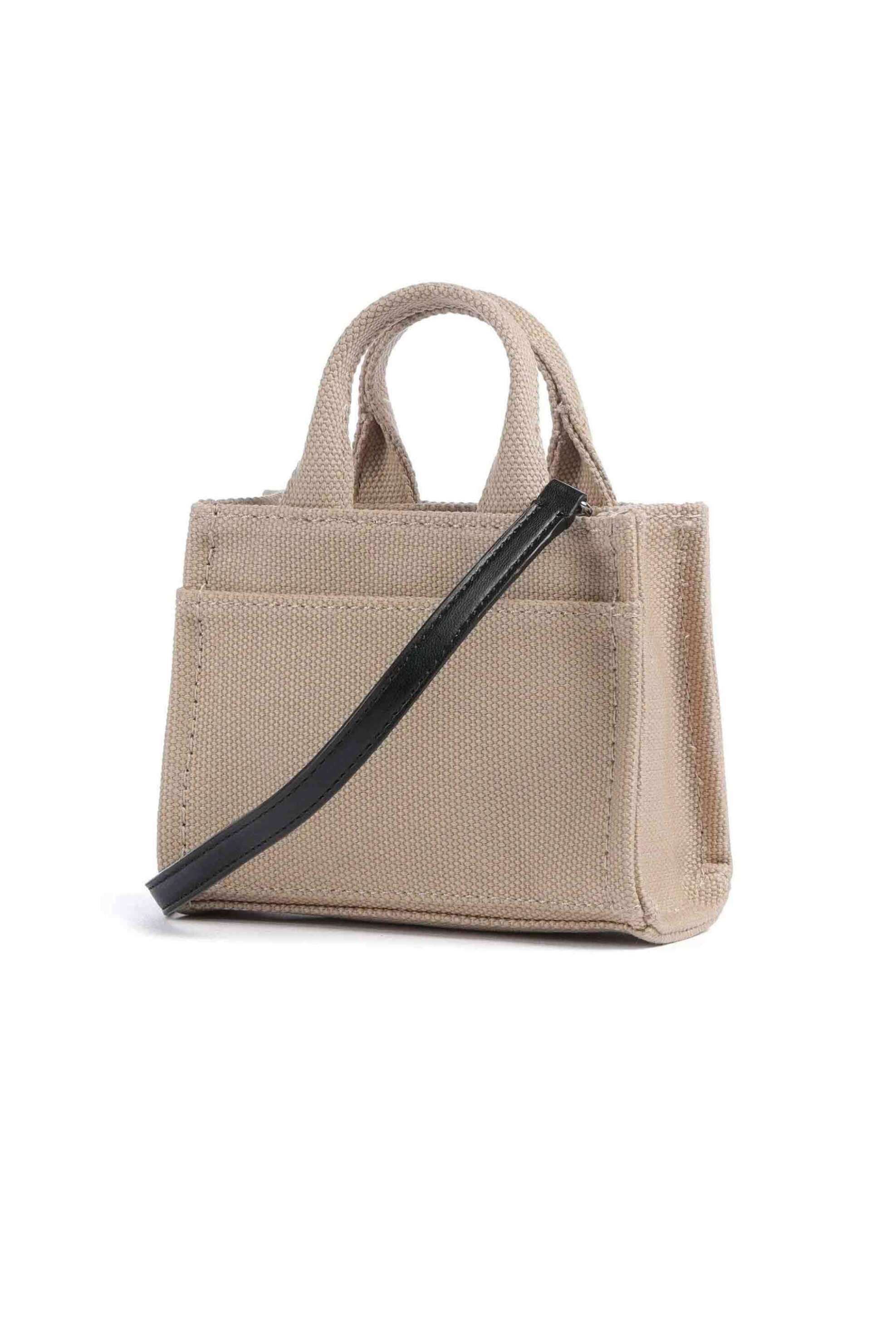 DKNY γυναικεία τσάντα crossbody mini με λογότυπο "Hadlee" - R53AOM56 Εκρού φωτογραφία