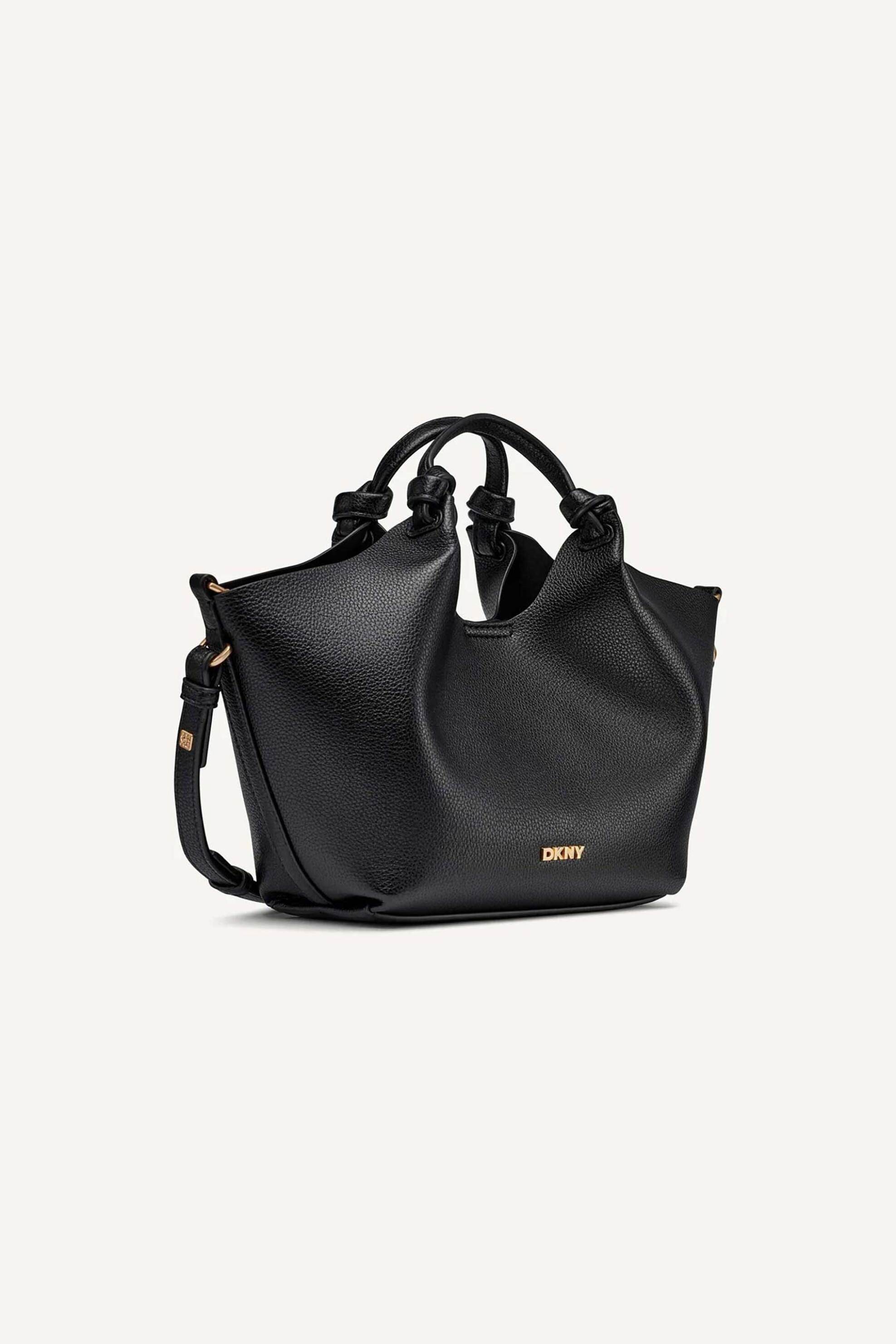 DKNY γυναικεία τσάντα tote με μεταλλικό λογότυπο 