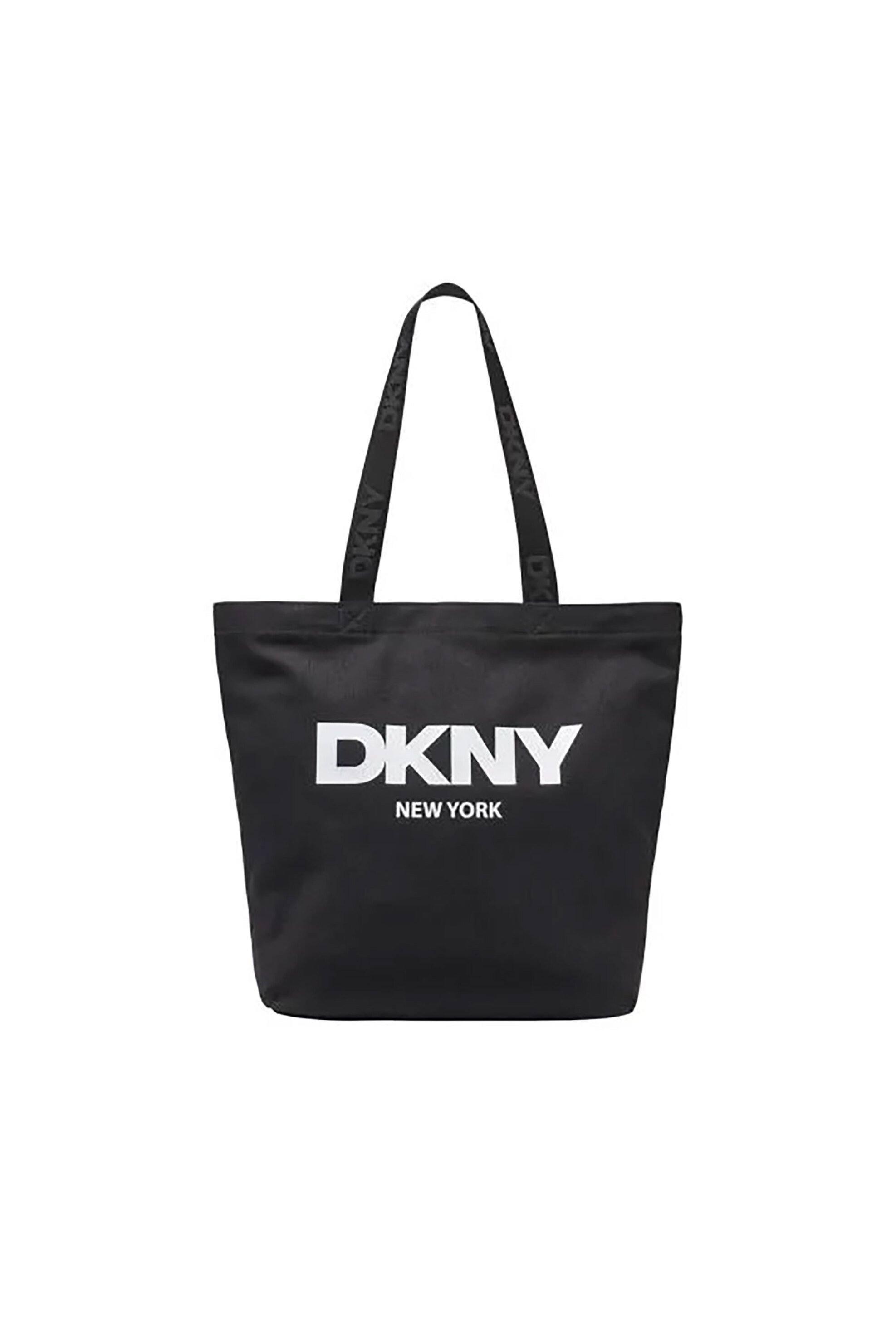 DKNY γυναικεία τσάντα tote με logo print "Izzy" - R53AGN37 Μαύρο