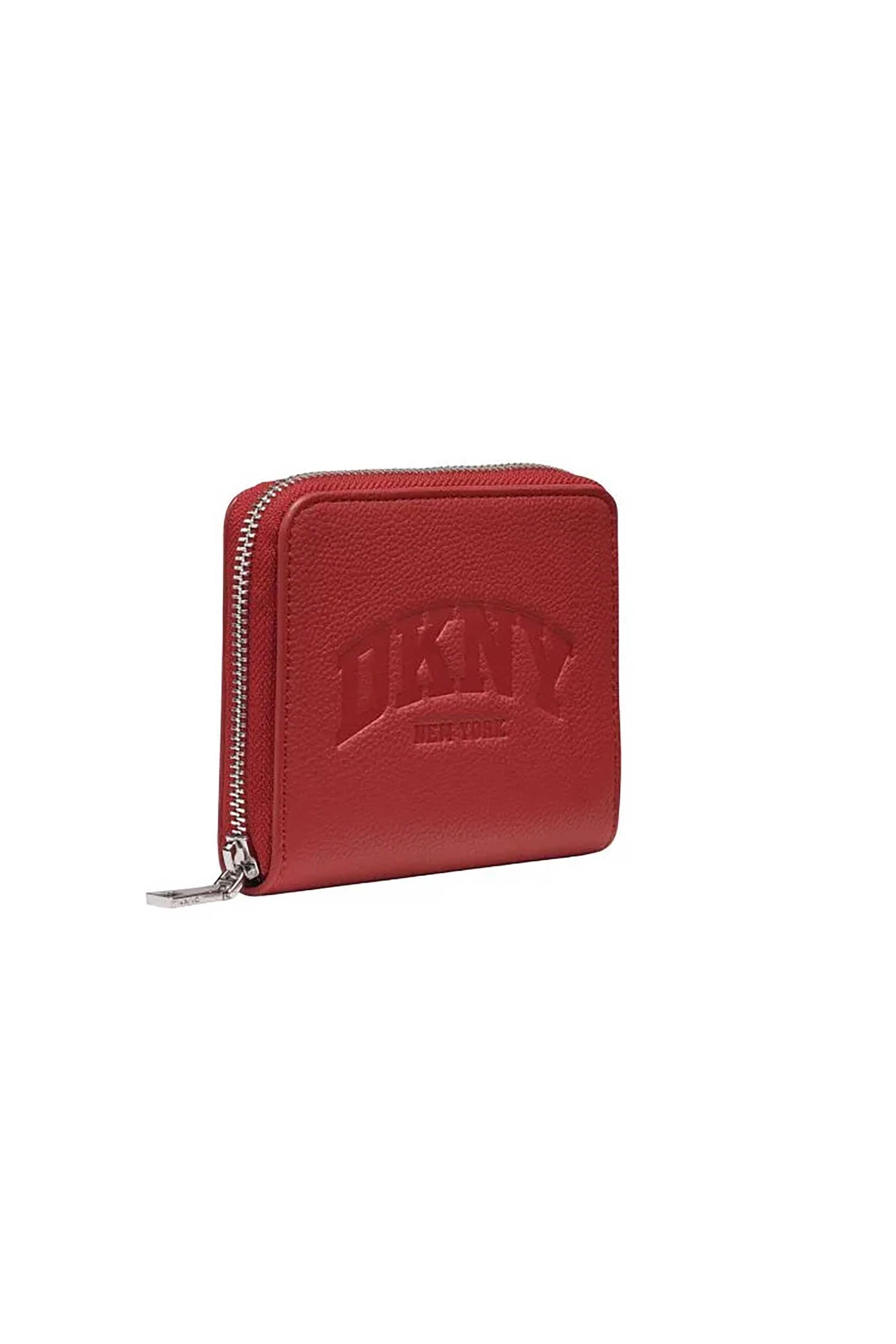 DKNY γυναικείο πορτοφόλι με ανάγλυφο λογότυπο 