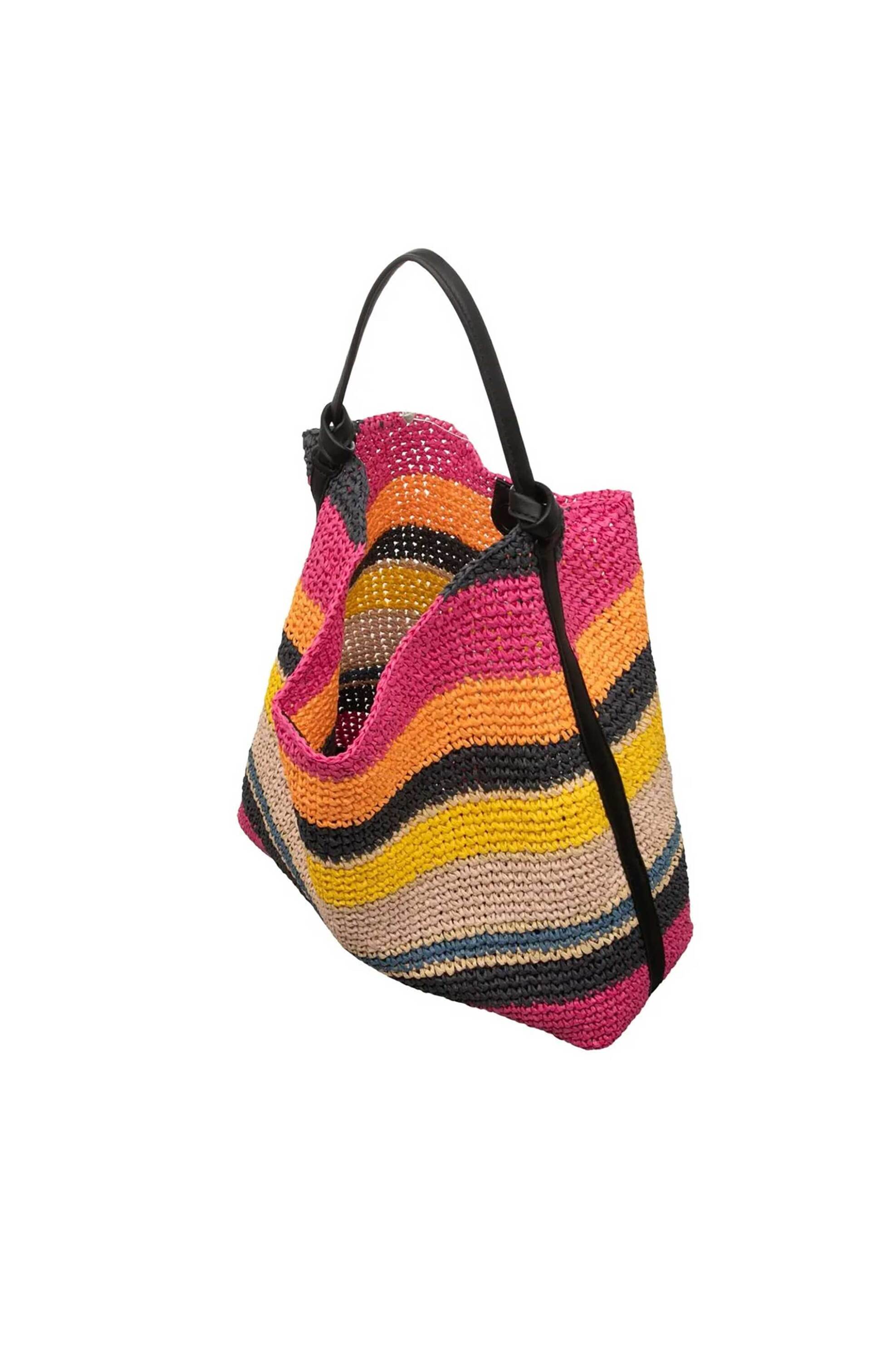 Dkny Γυναικεία Τσάντα Hobo Paula - R61Cyo07 Πολύχρωμο