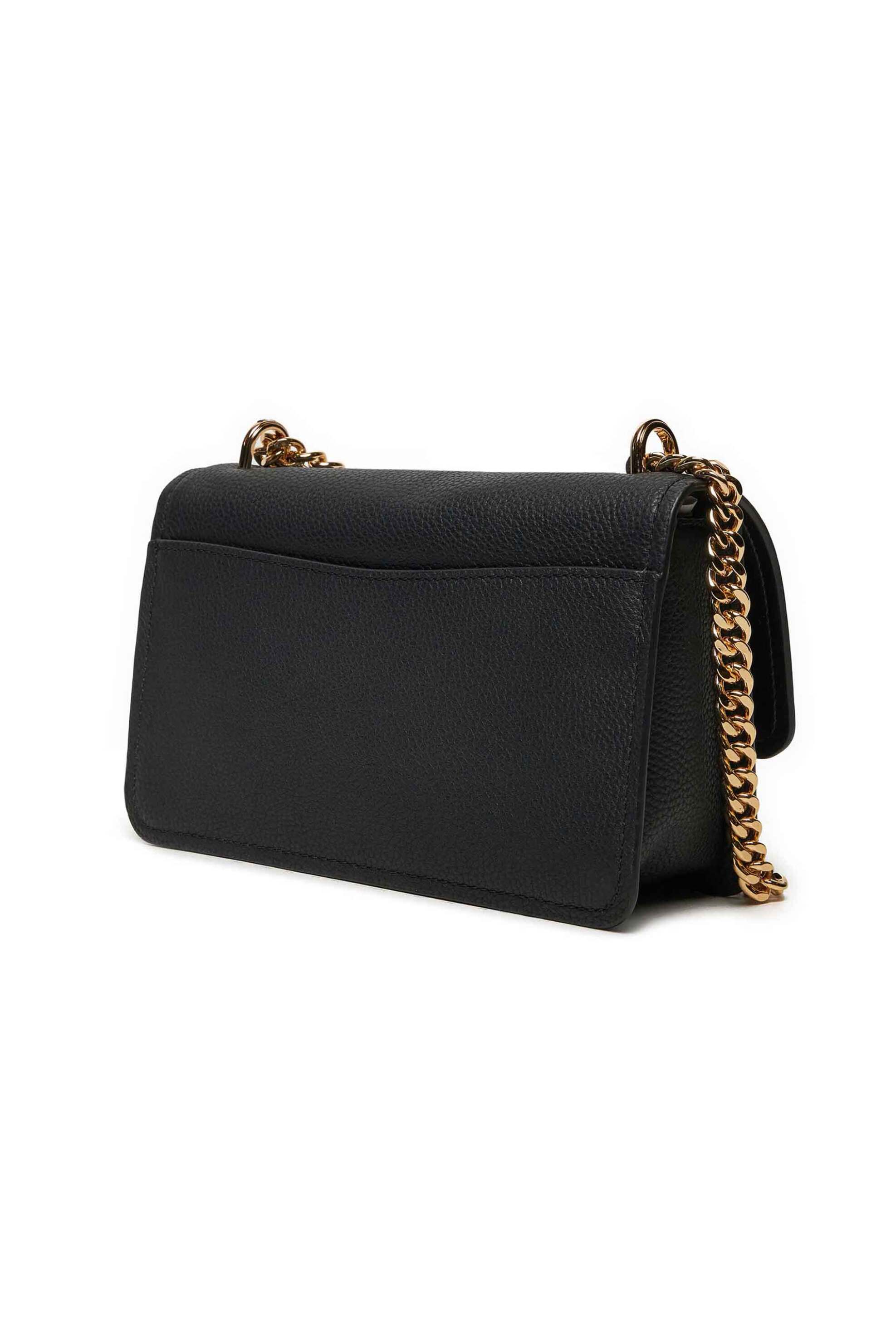 MICHAEL KORS Michael Kors γυναικεία δερμάτινη τσάντα crossbody "Claire Large" - 30T4GC7L3T Μαύρο - 3