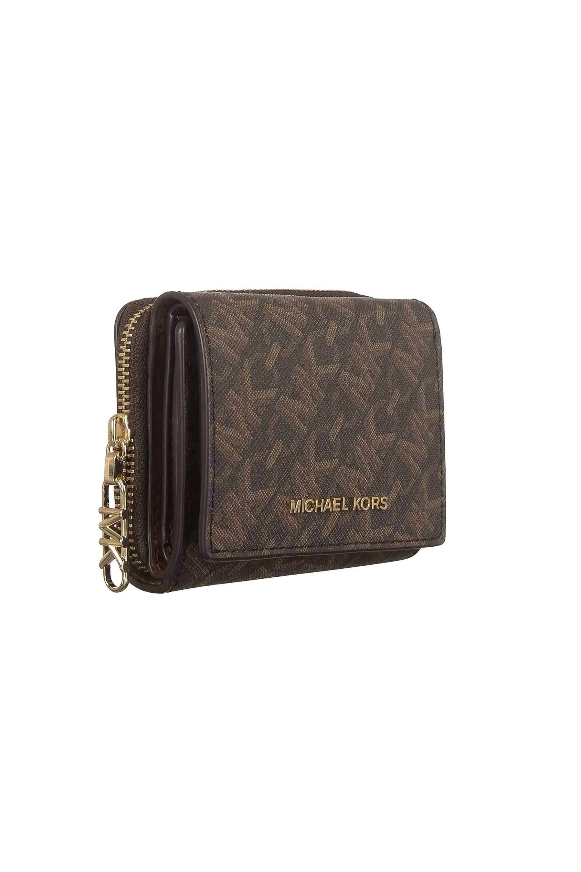 Michael Kors γυναικείο πορτοφόλι "Empire" - 32S4G8ED8B Καφέ φωτογραφία