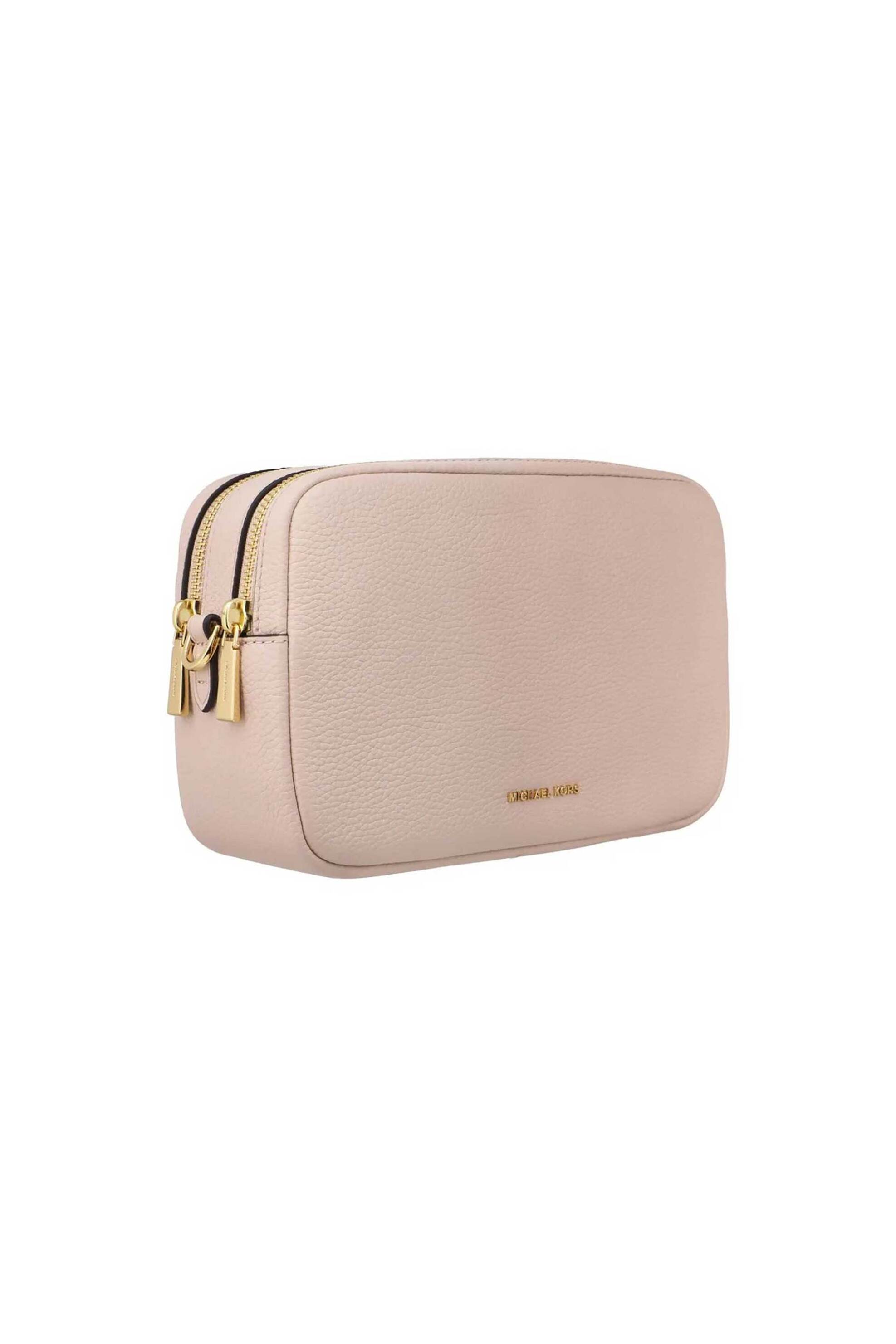 MICHAEL KORS Michael Kors γυναικεία δερμάτινη τσάντα crossbody "Bryant Medium" - 32S5GYTC5L Nude - 2