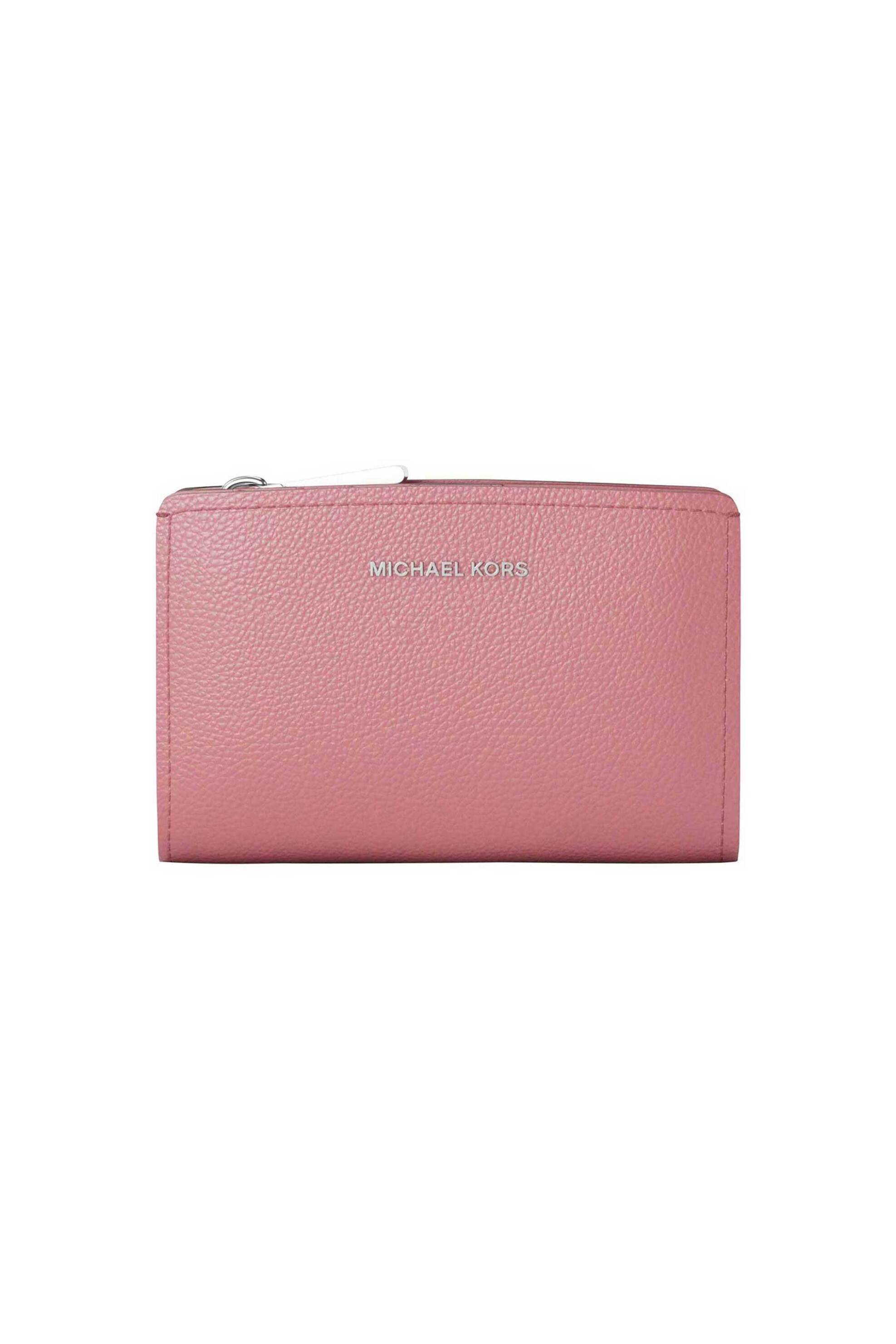 Michael Kors γυναικείο δερμάτινο πορτοφόλι "Bryant" - 32S5SYTZ2L Ροζ