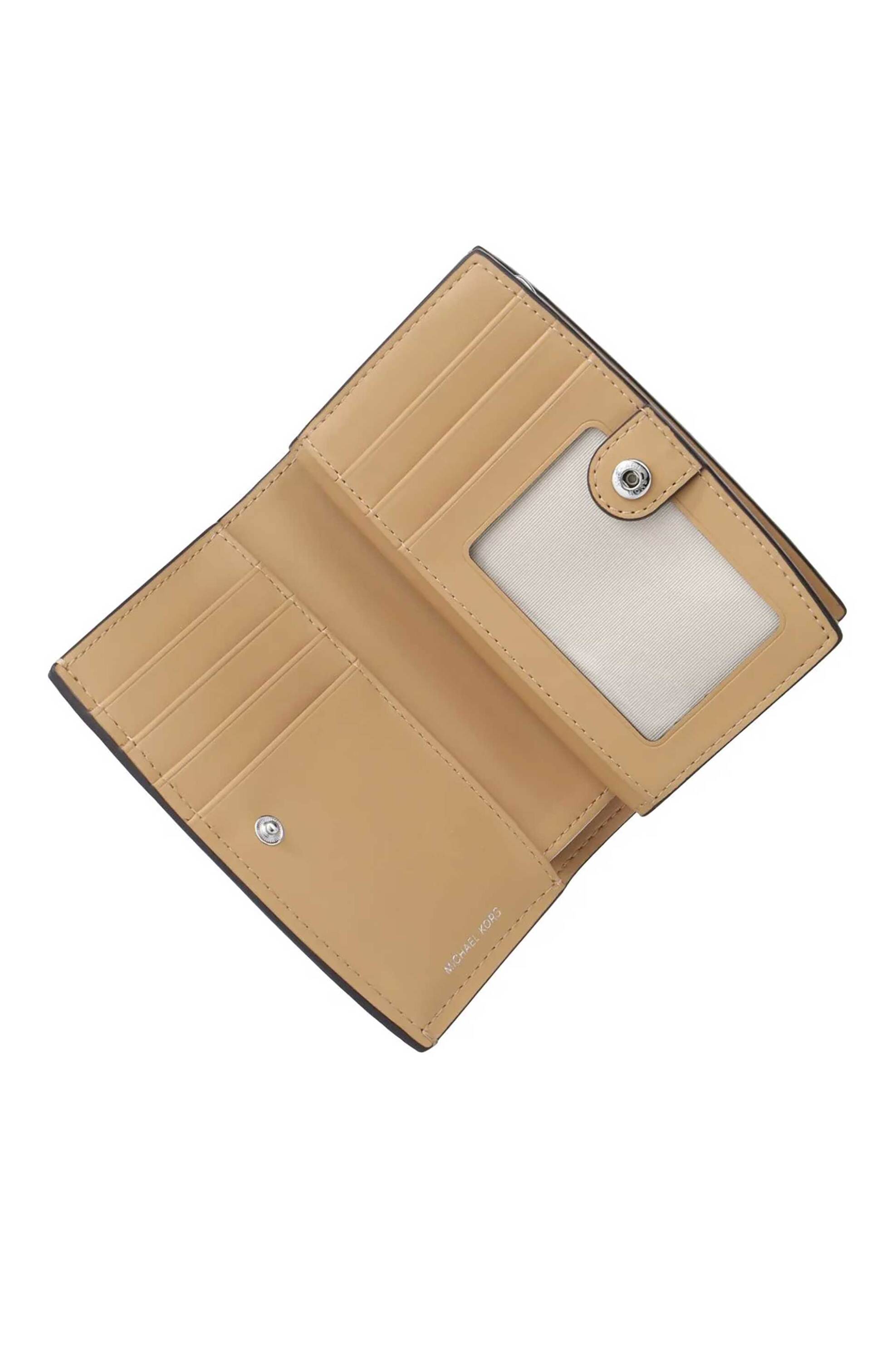 MICHAEL KORS Michael Kors γυναικείο δερμάτινο πορτοφόλι "Bryant" - 32S5SYTZ2L Καμηλό - 3