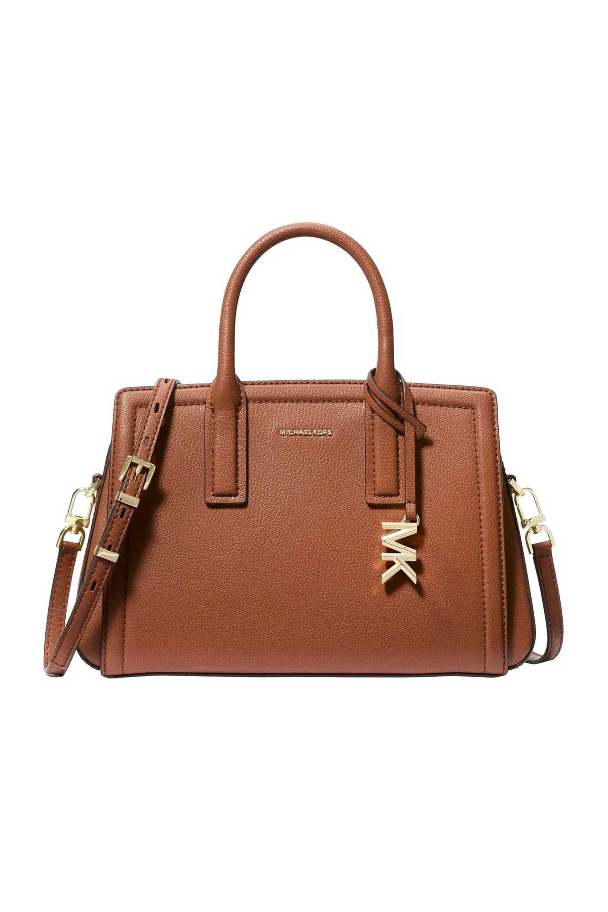 Michael Kors γυναικεία τσάντα χειρός με μεταλλικό λογότυπο "Laila" - 30S5G9IS1L Ταμπά