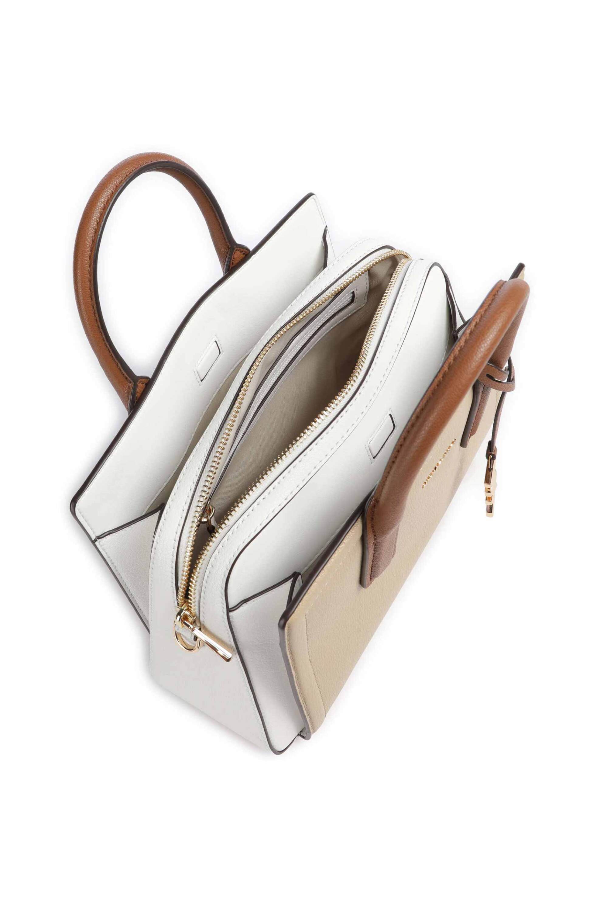 Michael Kors Γυναικεία Τσάντα Χειρός Laila Small - 30T5G9Is1T Μπεζ