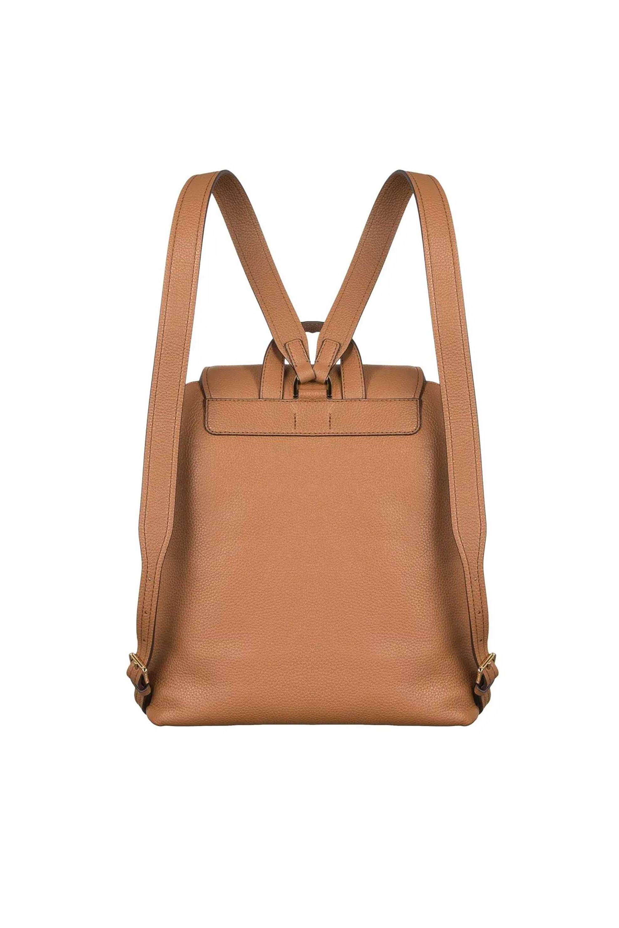 Michael Kors γυναικείο backpack με μεταλλικό λογότυπο "Quinn" - 30T5GQNB2L Ταμπά φωτογραφία