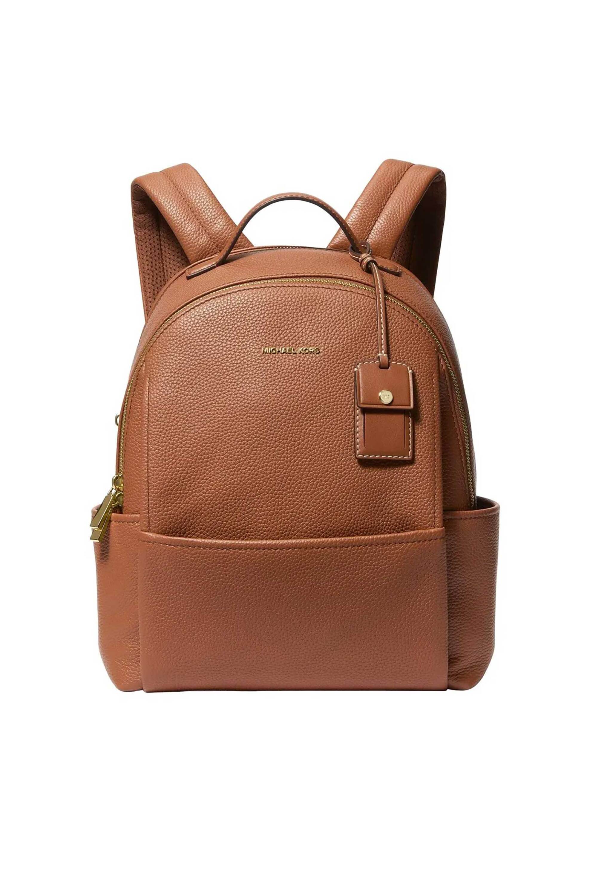 MICHAEL KORS Michael Kors γυναικείο backpack με μεταλλικό λογότυπο "Sable" - 30T5G3XB2L Ταμπά