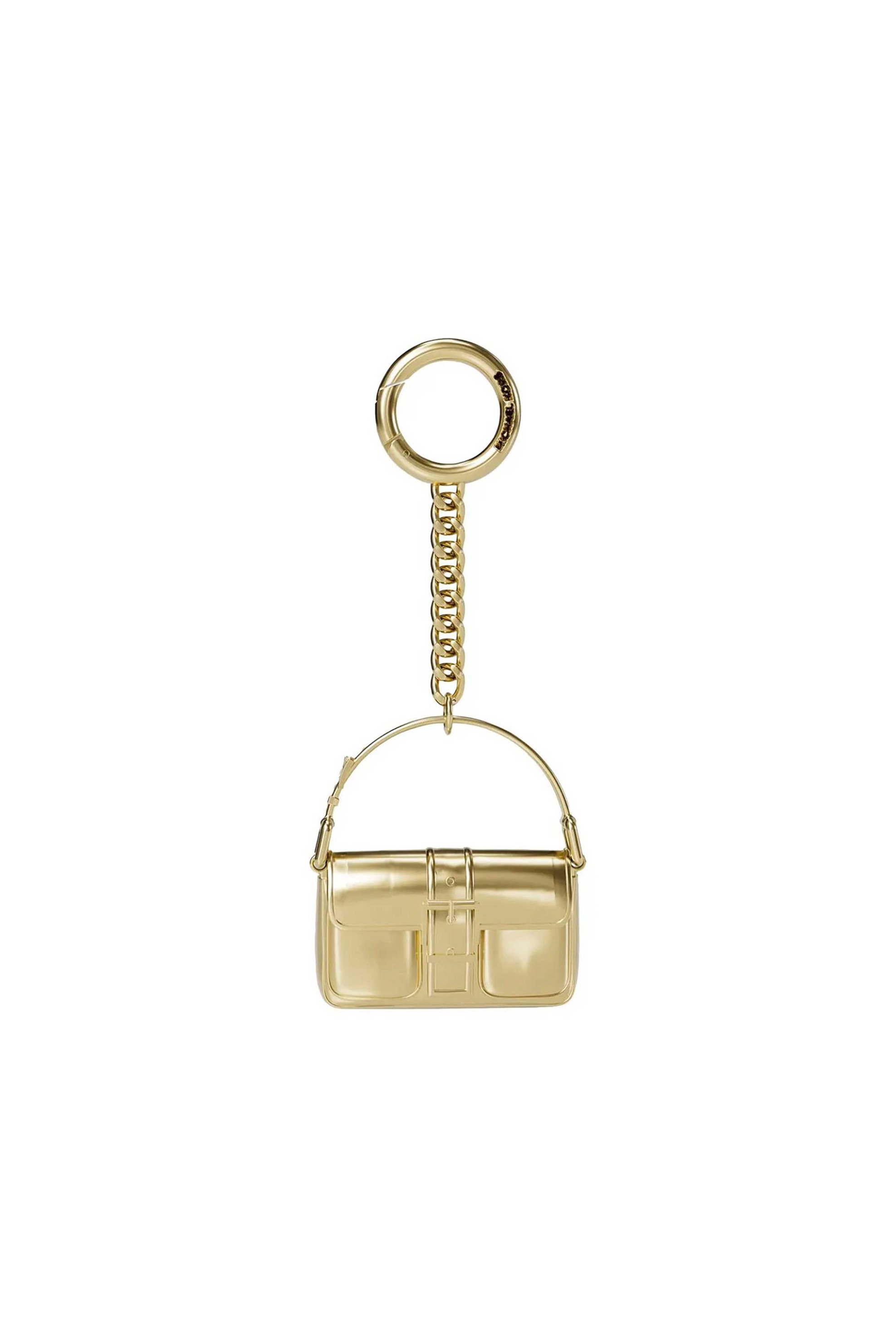 MICHAEL KORS Michael Kors γυναικείο μπρελόκ για διακόσημη τσάντας "Colby" - 32T5GF4K0O Χρυσό