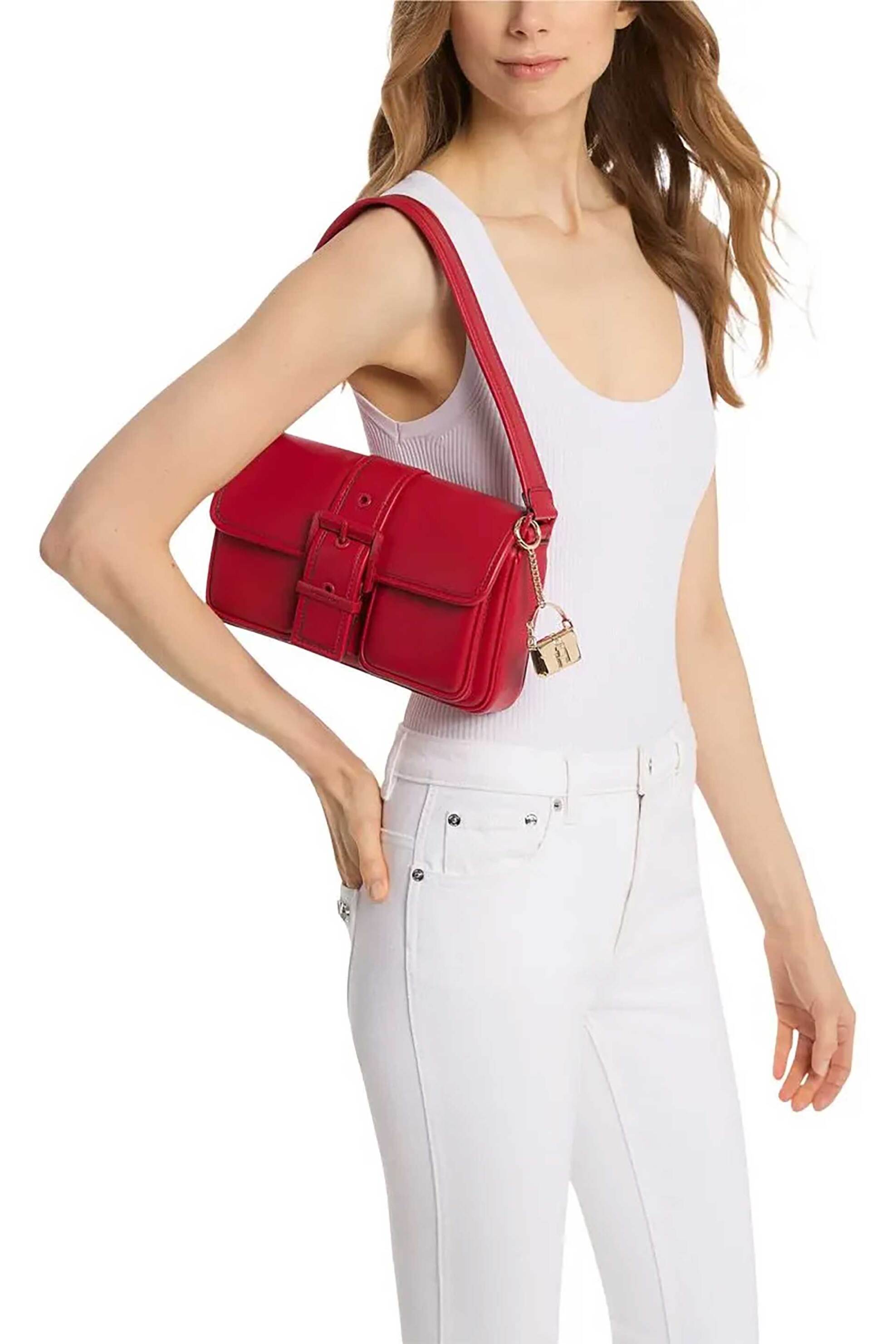 Michael Kors γυναικείο μπρελόκ για διακόσημη τσάντας "Colby" - 32T5GF4K0O Χρυσό φωτογραφία