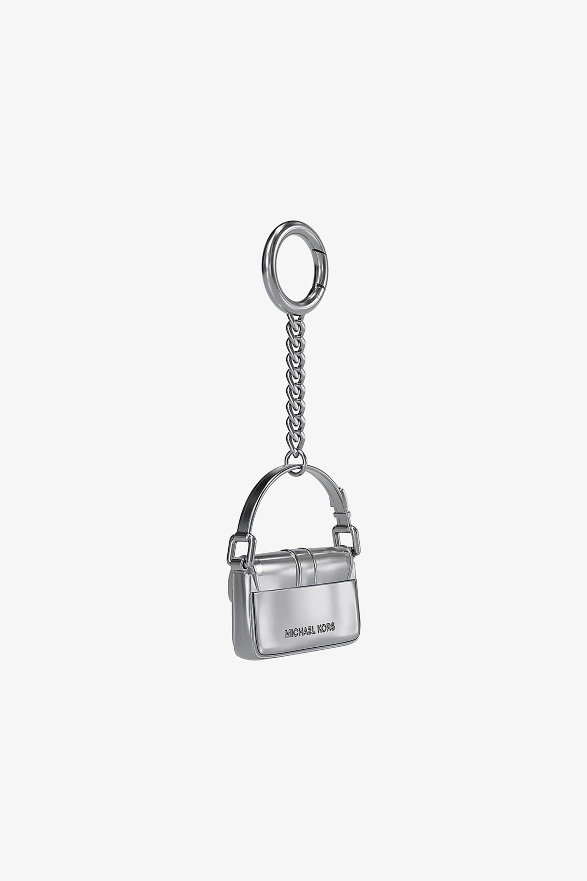 Michael Kors γυναικείο μπρελόκ για διακόσημη τσάντας "Colby" - 32T5SF4K0O Ασημί φωτογραφία