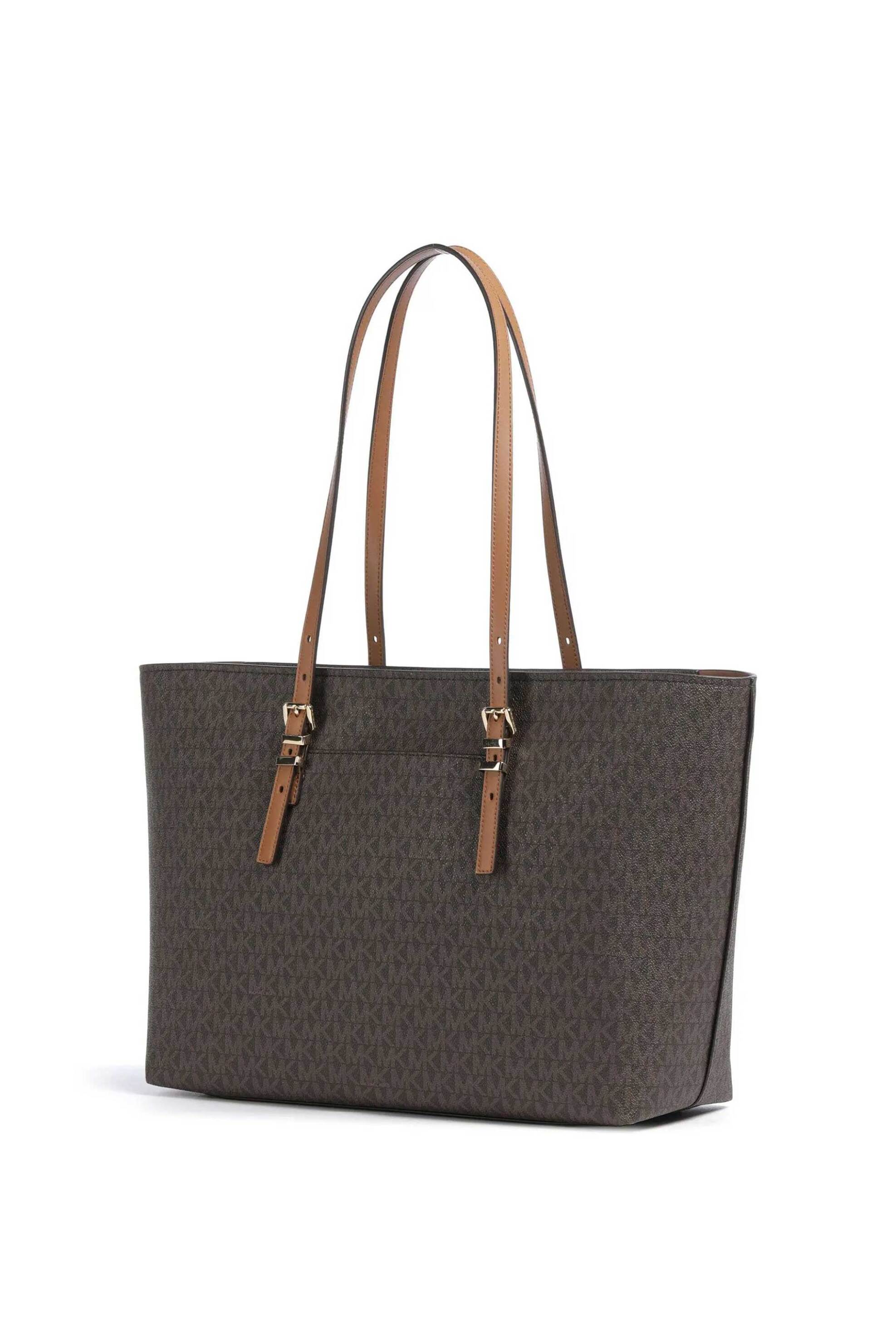 Michael Kors γυναικεία τσάντα tote με all-over monogram και μεταλλικό λογότυπο 
